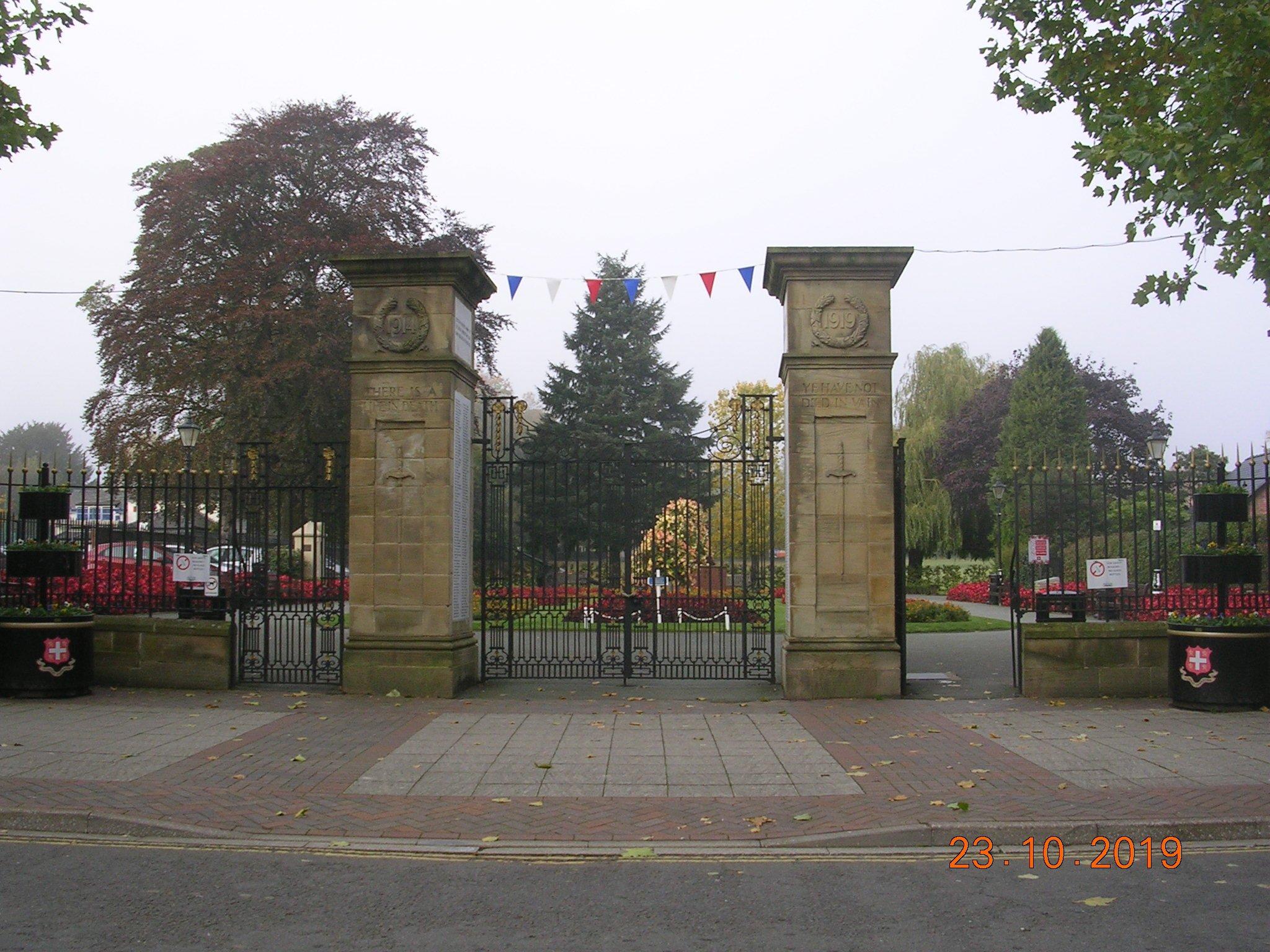 Oswestry War Memorial Gateway