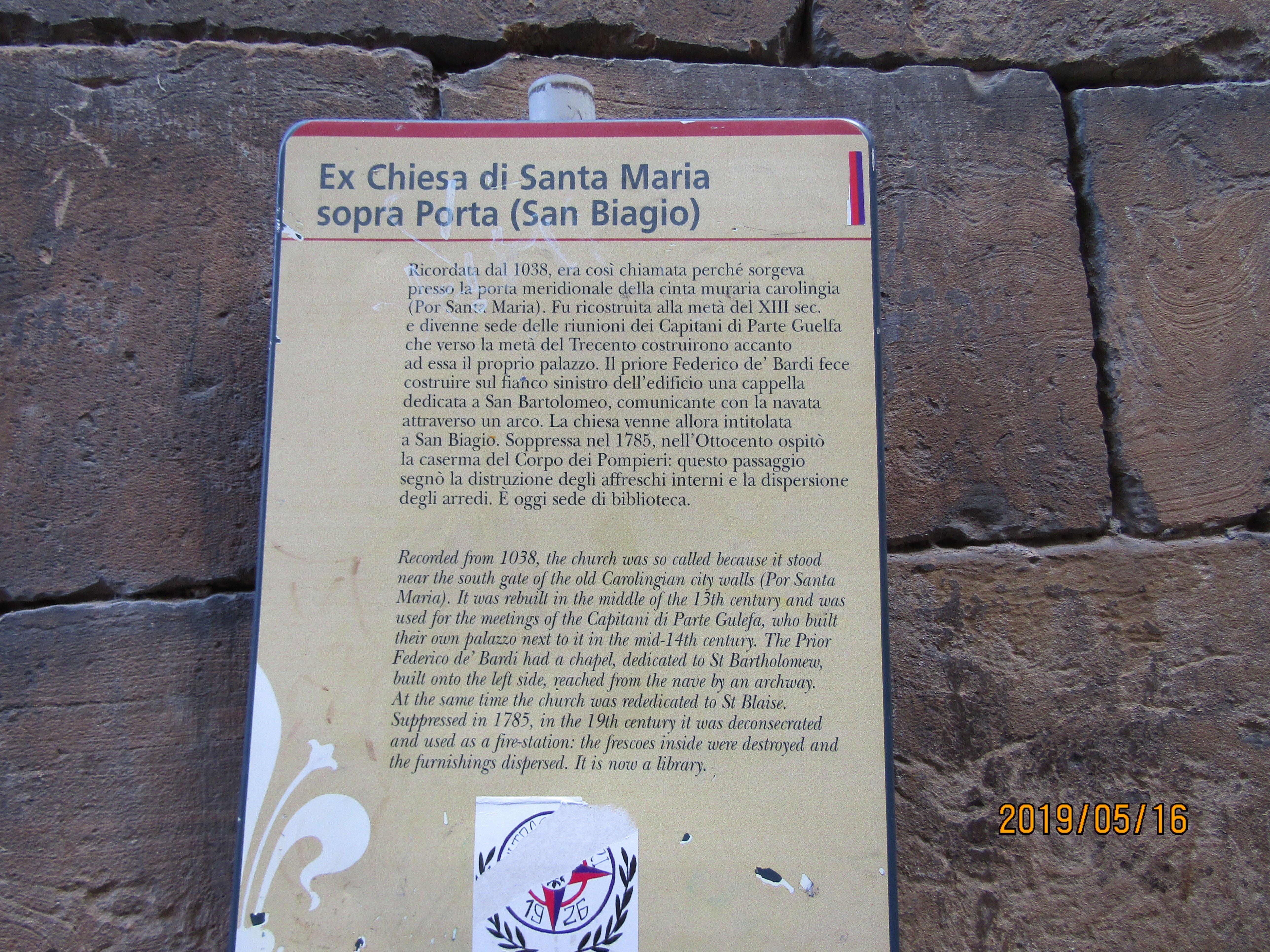 Biblioteca Palagio di Parte Guelfa