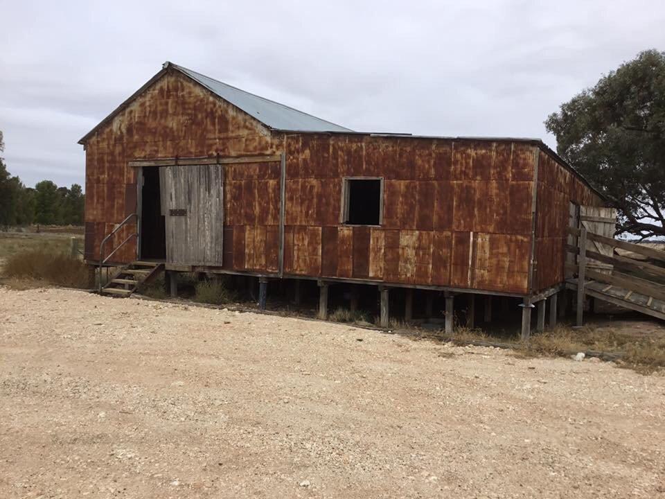 Kerosine Tin Shearing Shed