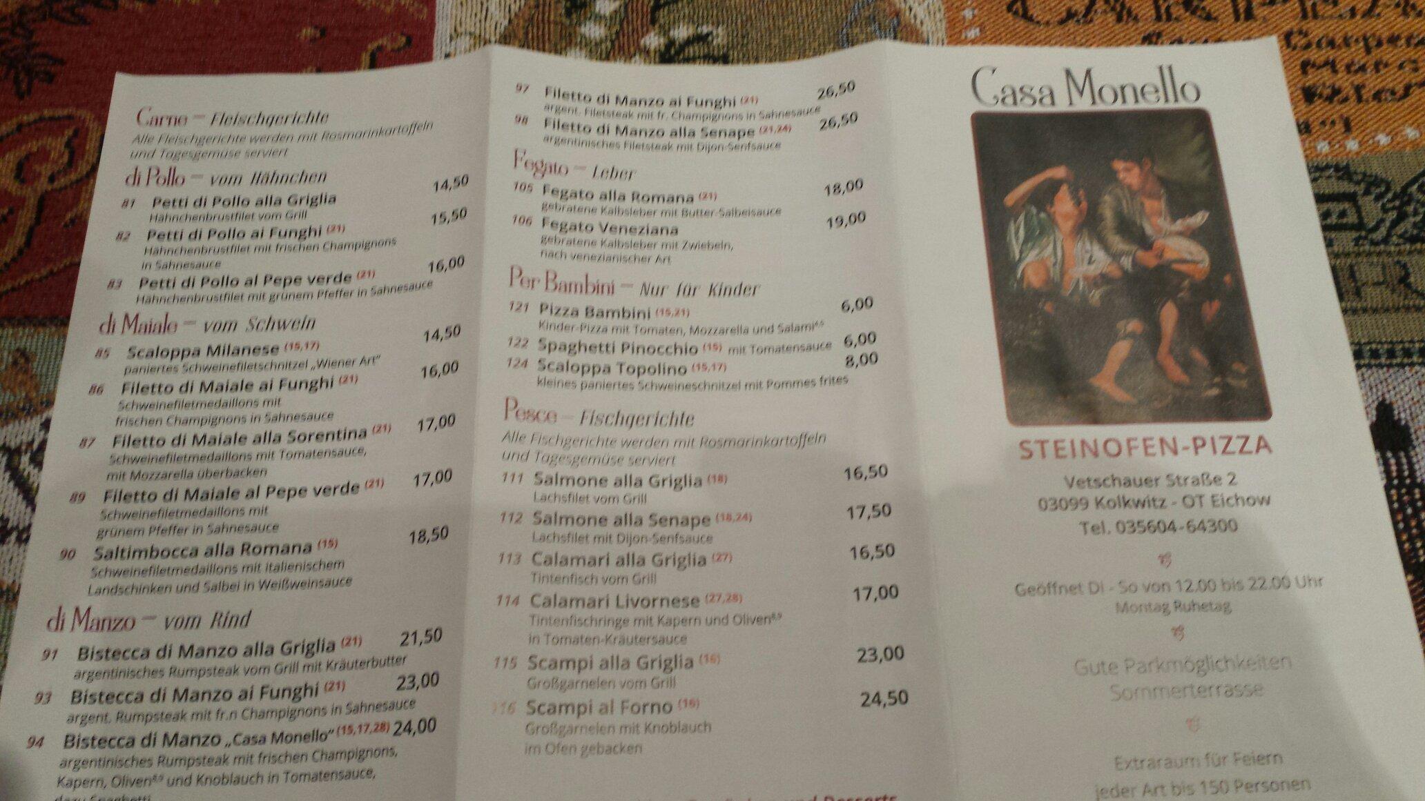 Ristorante Pizzeria Casa Monello