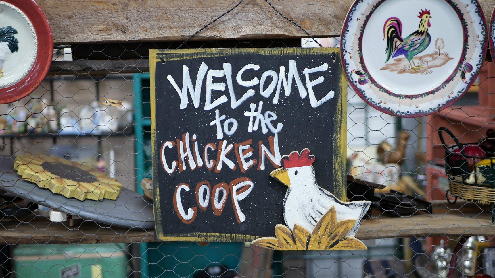 Red Door Chicken Coop