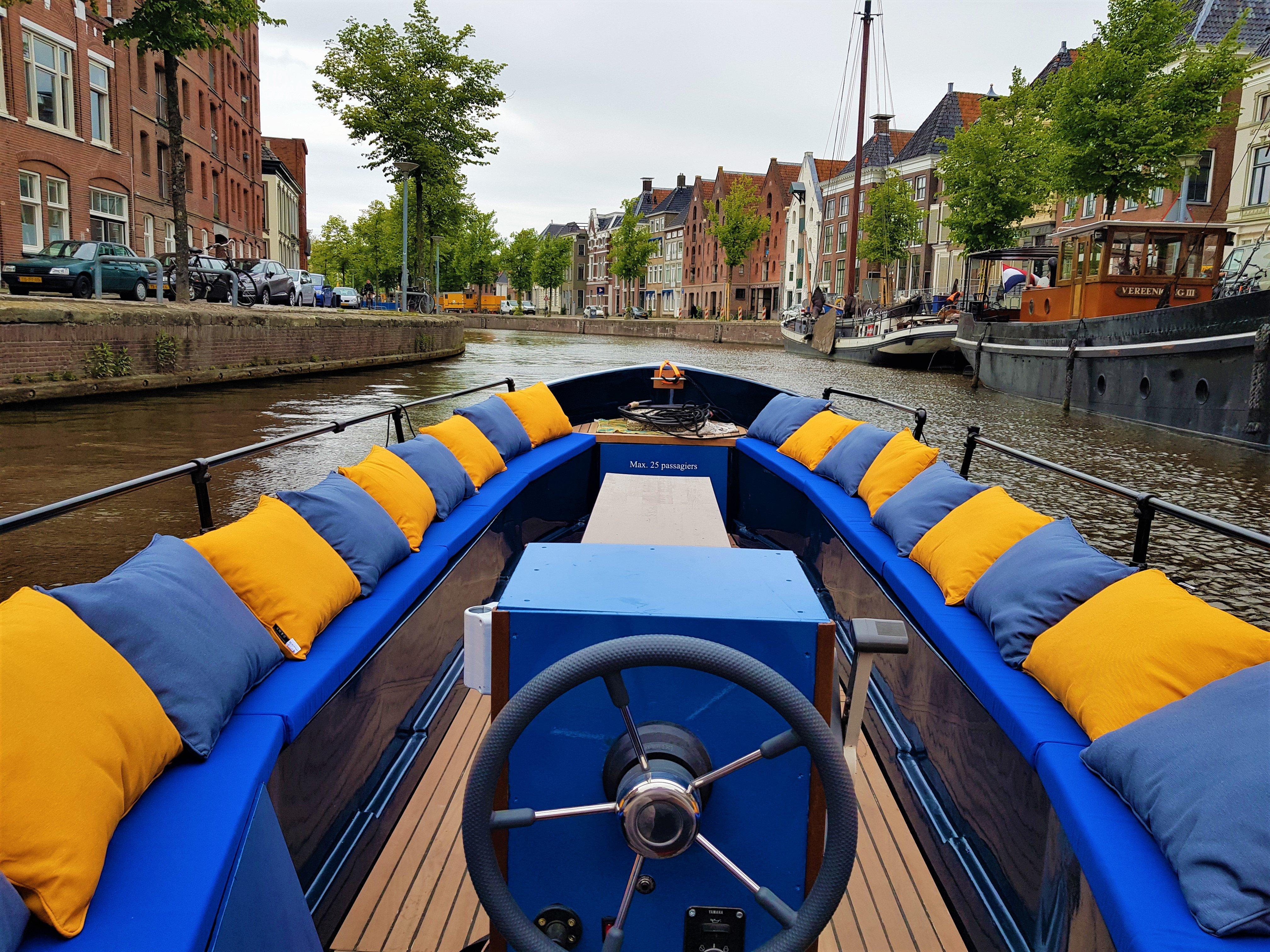 Grachtenboot Groningen