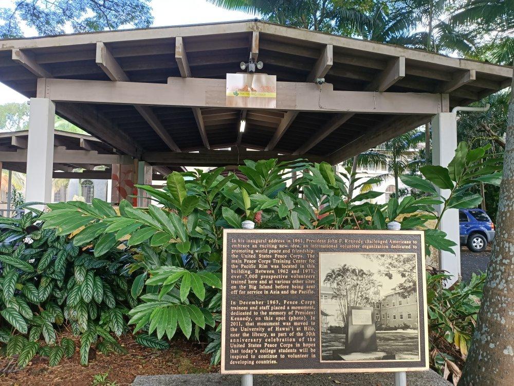 Peace Corps Memorial Monument Plaque