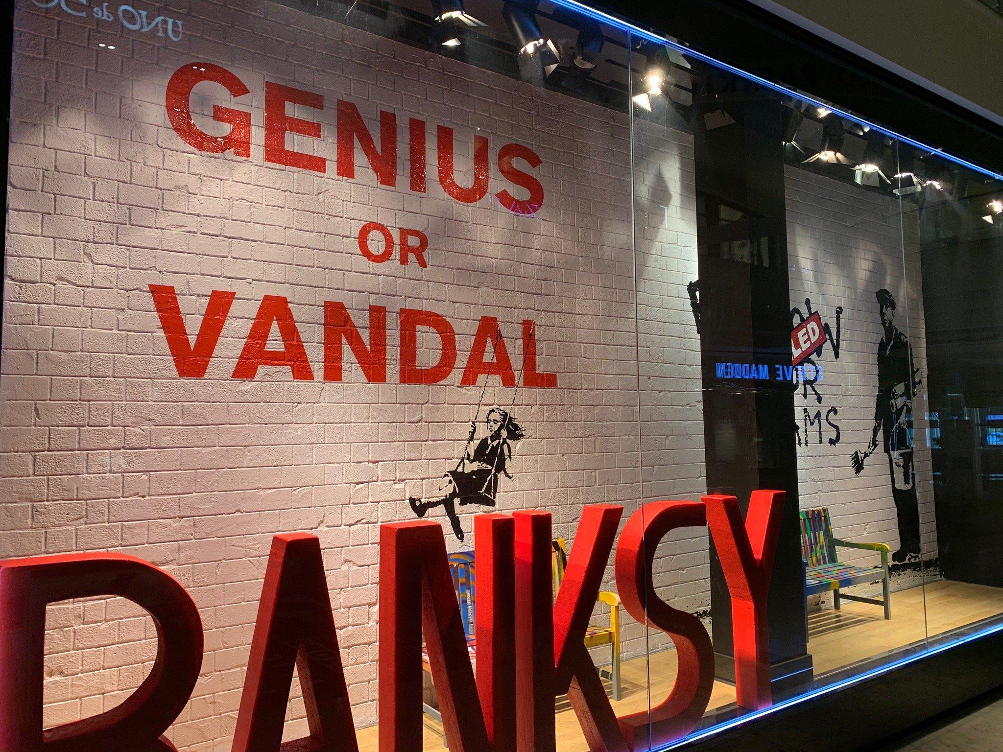 Banksy Exhibition: Genius or Vandal?