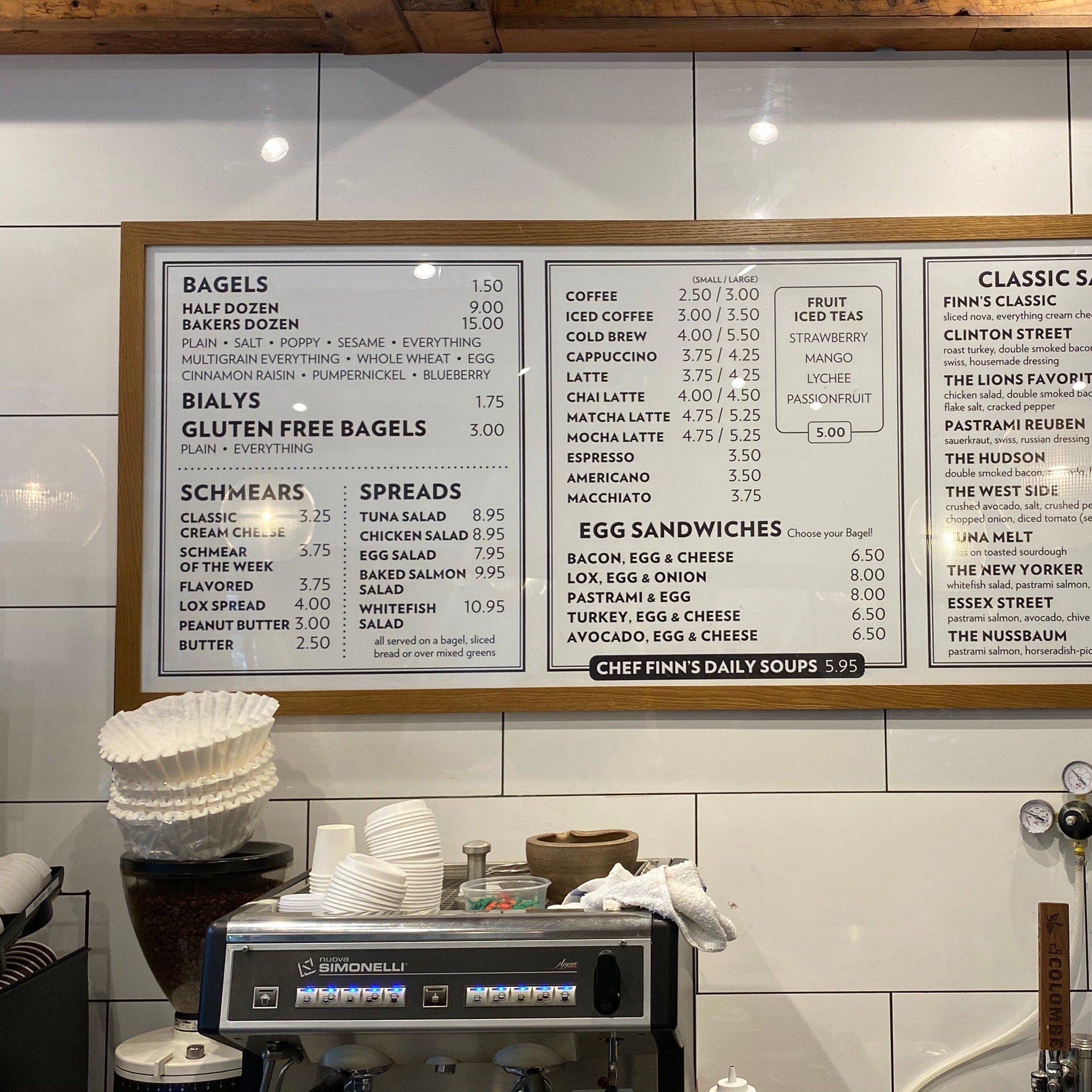 Finn's Bagels