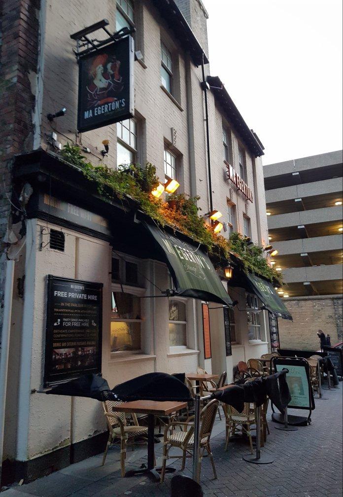 Ma Egerton's Stage Door