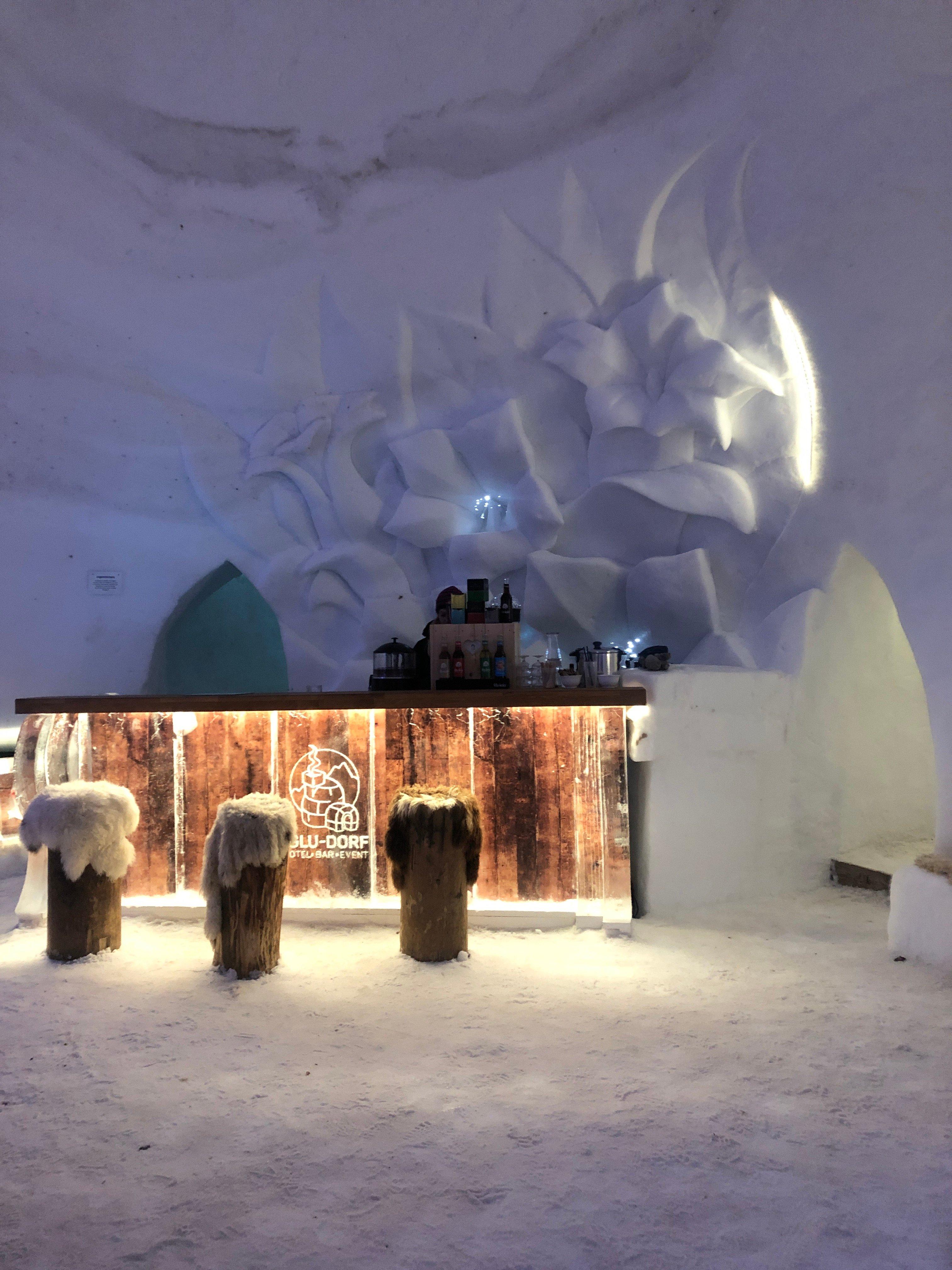 Iglu-Dorf Kühtai bei Innsbruck