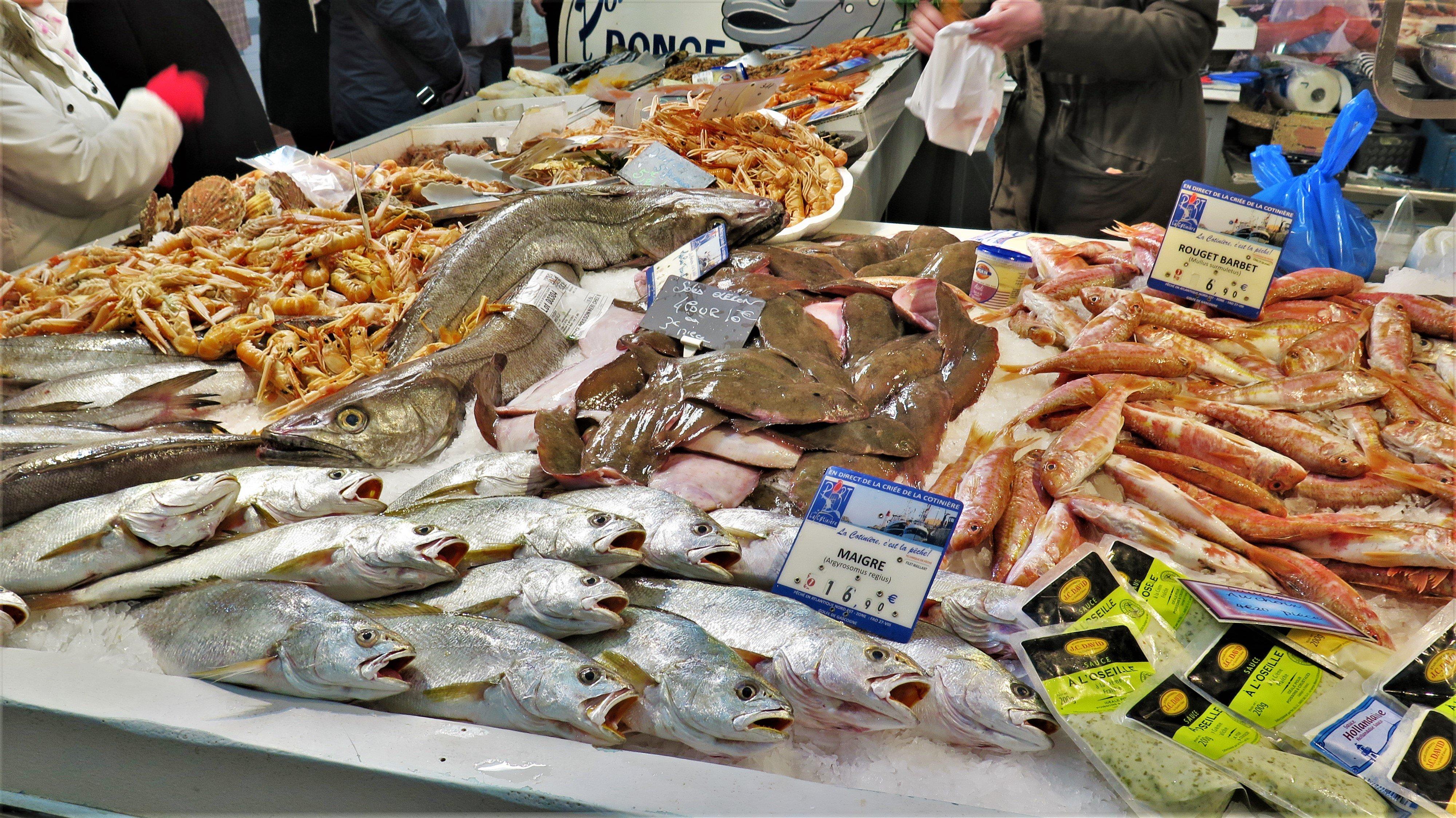 Marché sous les halles