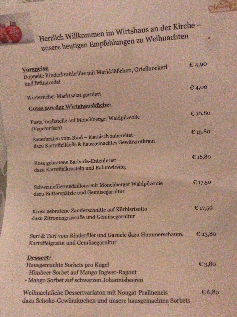 Zur Mengeburg - Wirtshaus an der Kirche