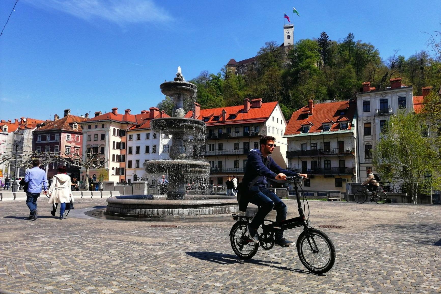 Ljubljana Tours by electric bike