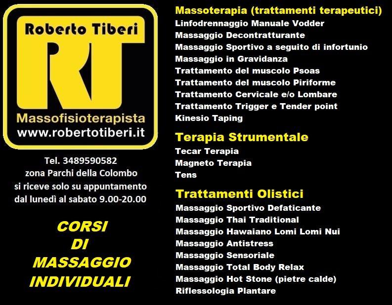 Roberto Tiberi Massofisioterapista