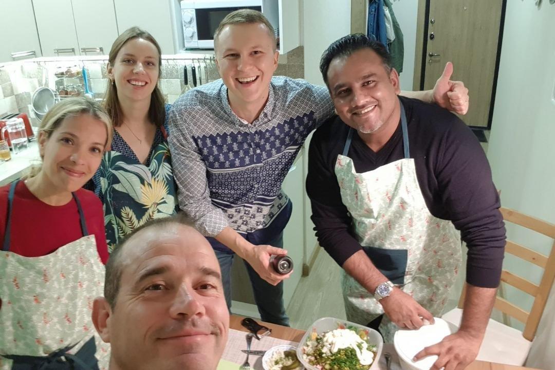 Dinner with a Russian Family