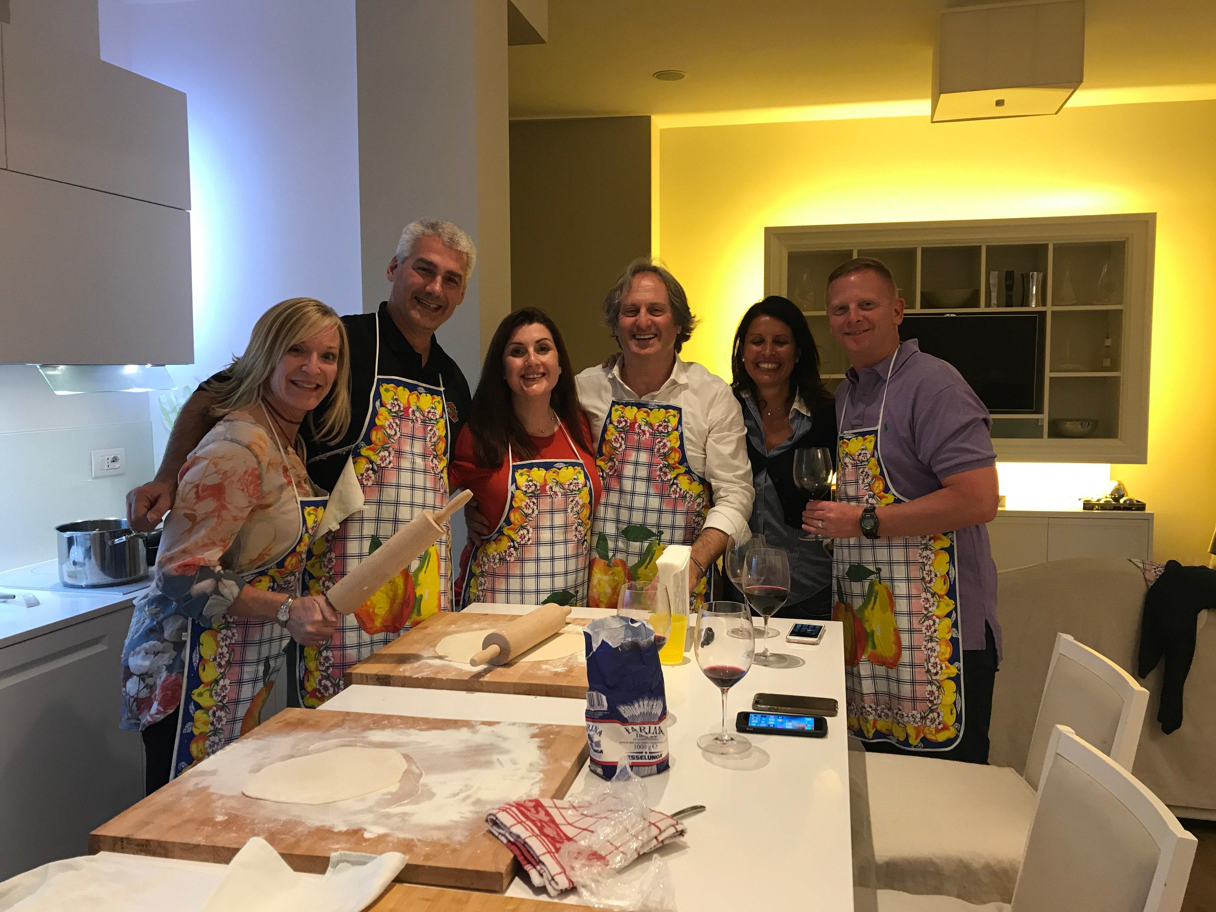 Inside the tuscan kitchen