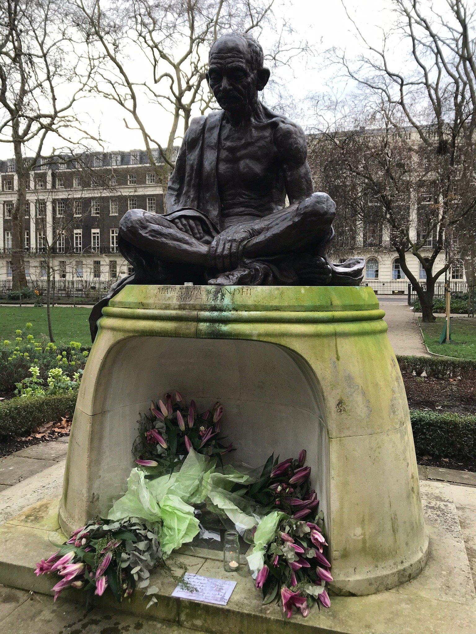 Mahatma Ghandi Monument