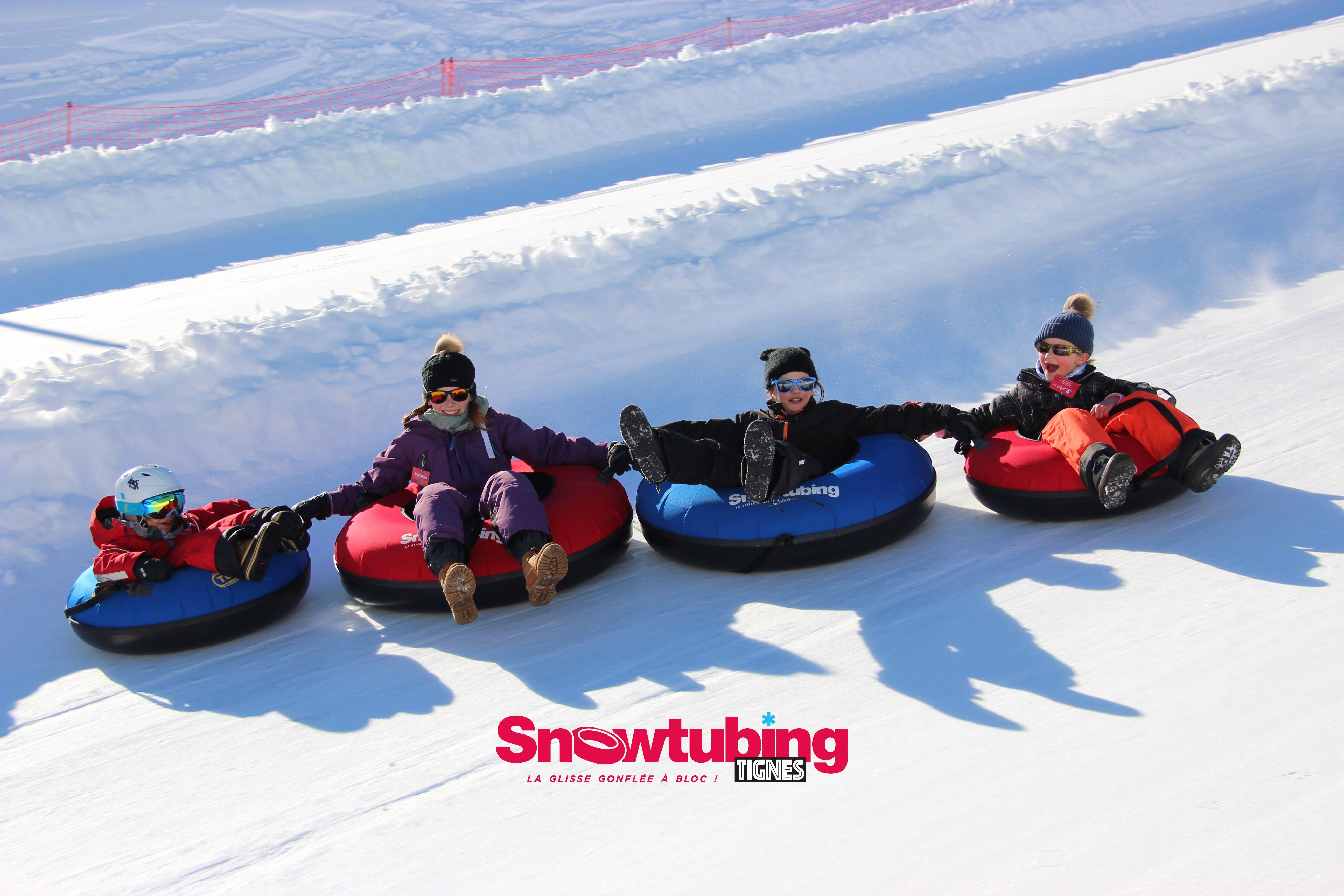 Snowtubing Tignes
