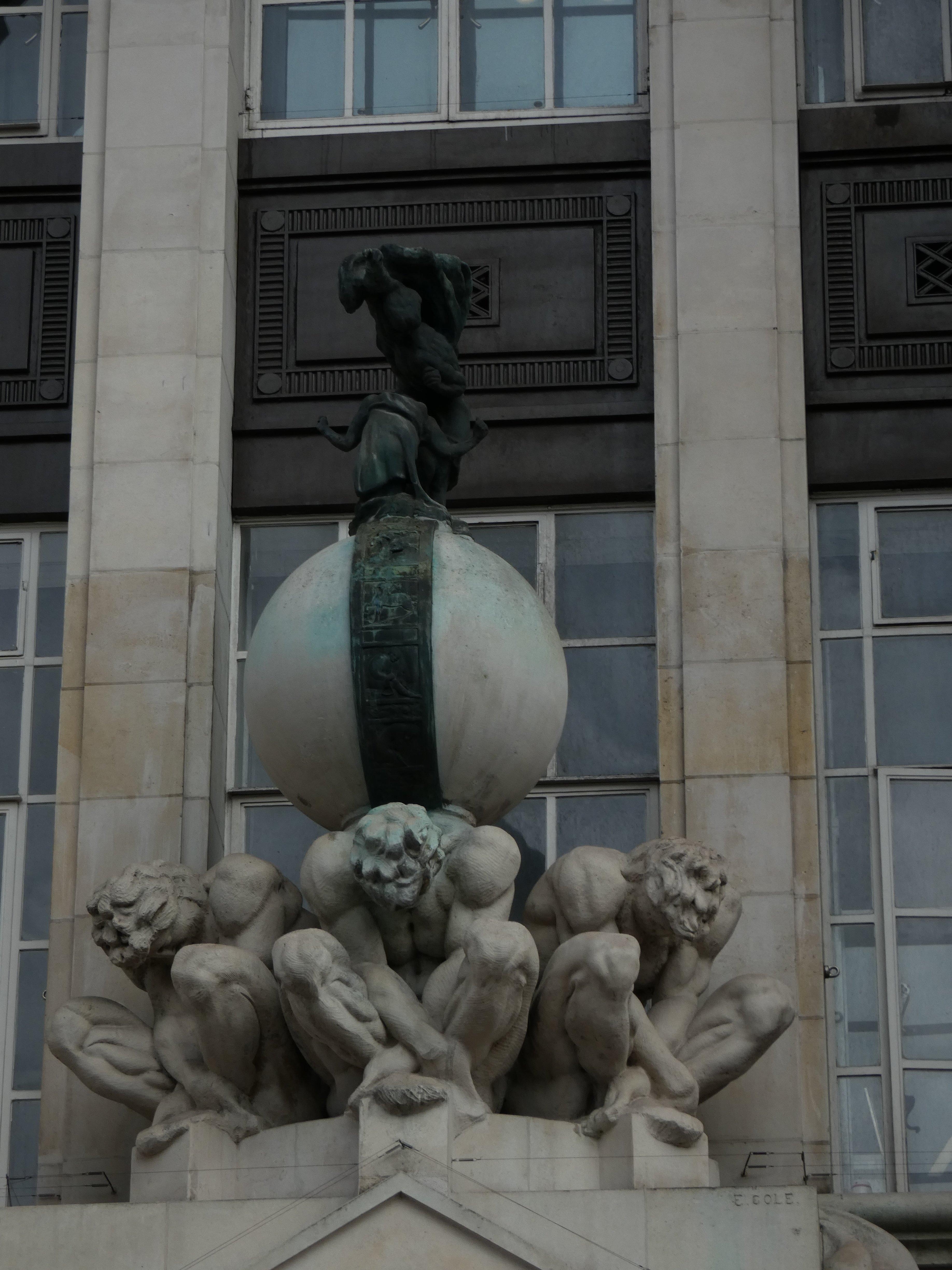 Humanity Supporting the World