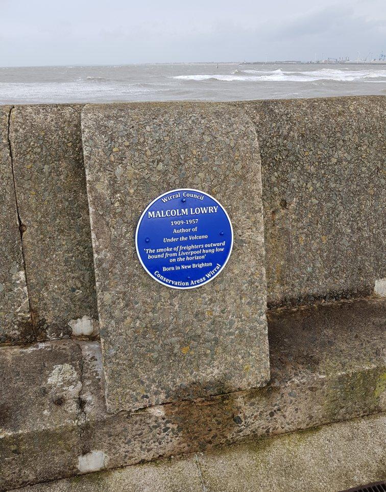 Malcolm Lowry Blue Plaque