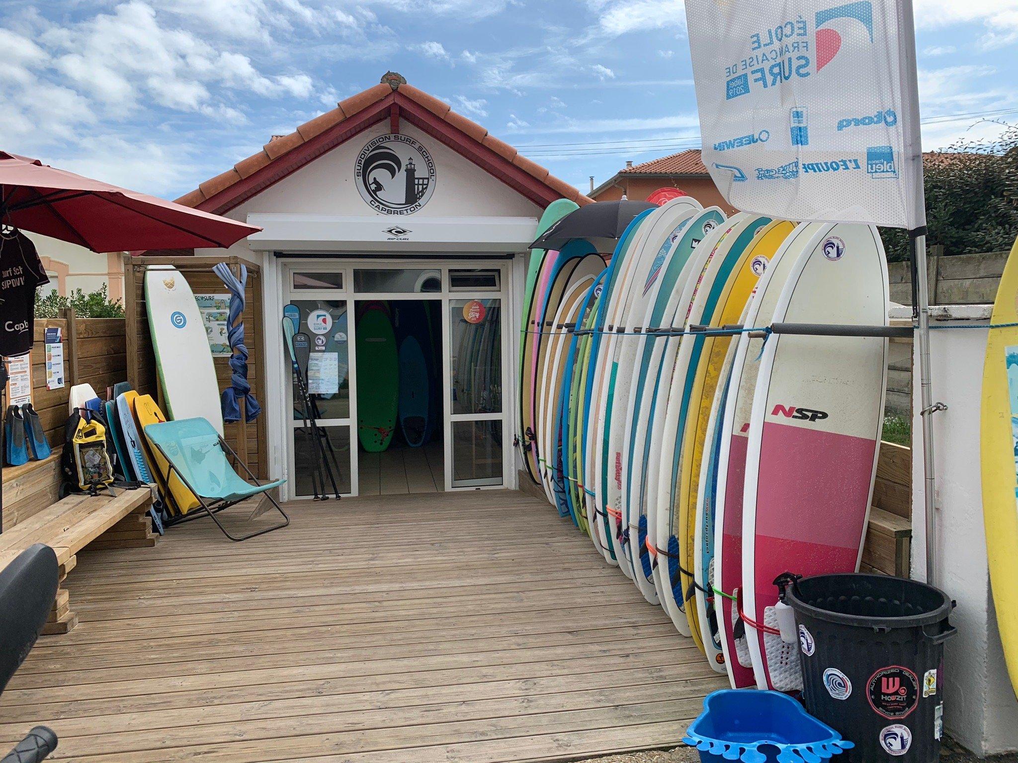 Supdivision Ecole de Surf Capbreton