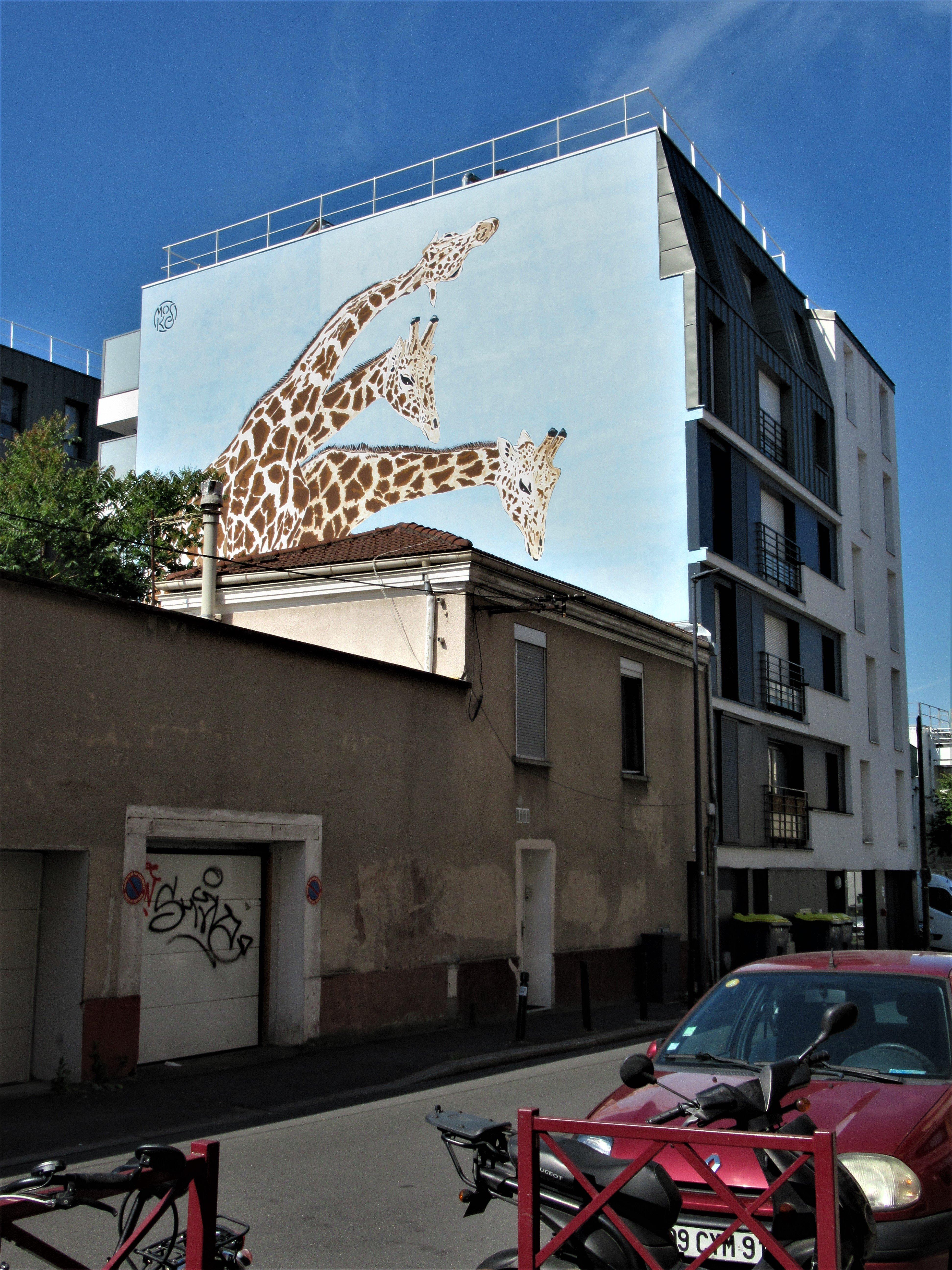 Fresque "les Girafes"