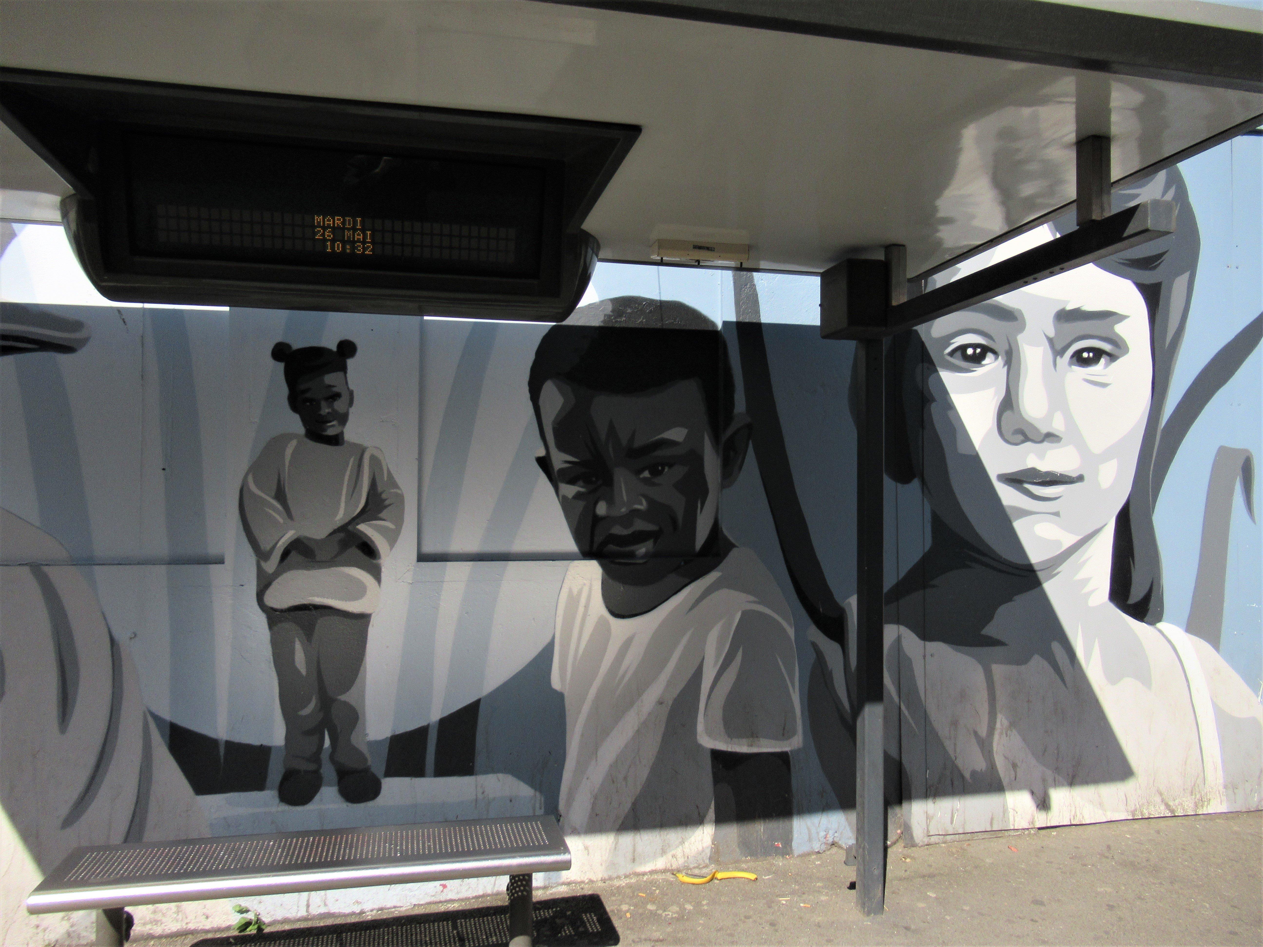 Fresque "les Passagers"