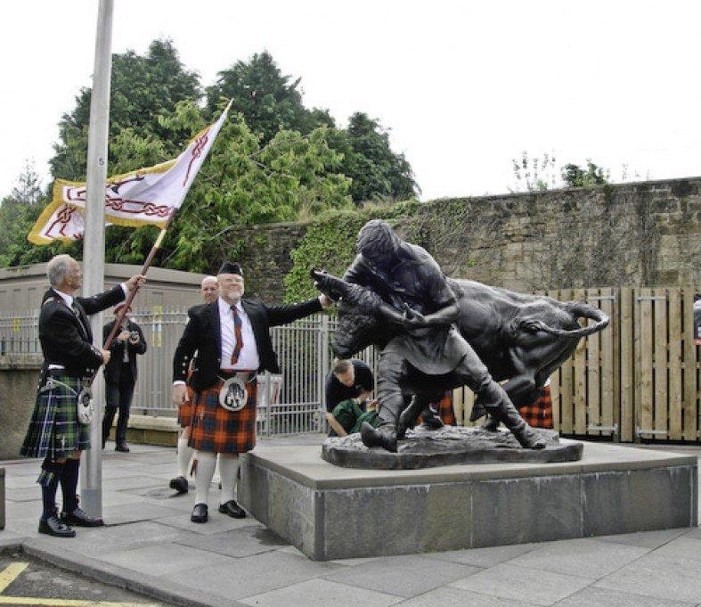 The Turning of the Bull Monument