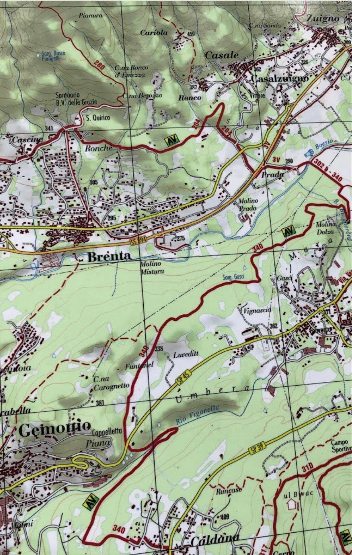 Sentiero dei Luvenditt