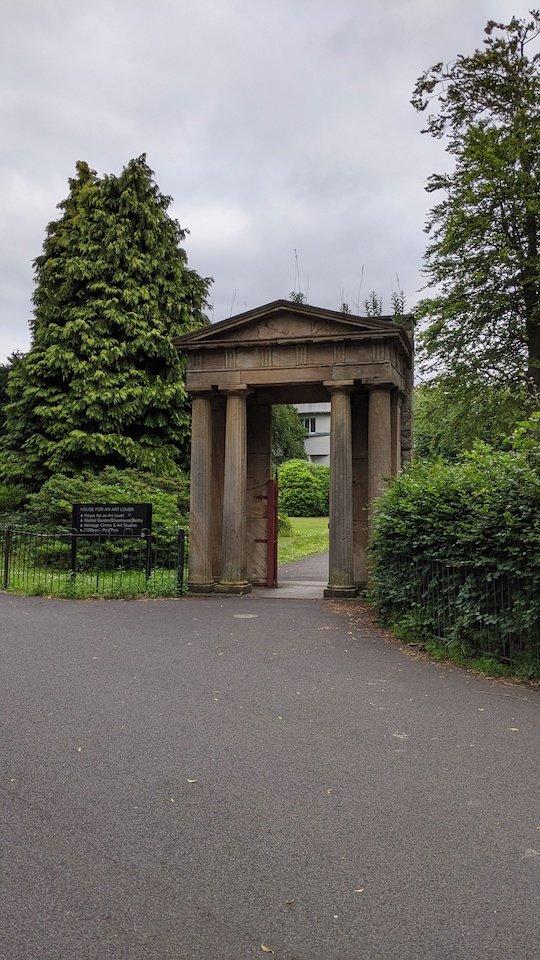 Ibrox Hill House Portico