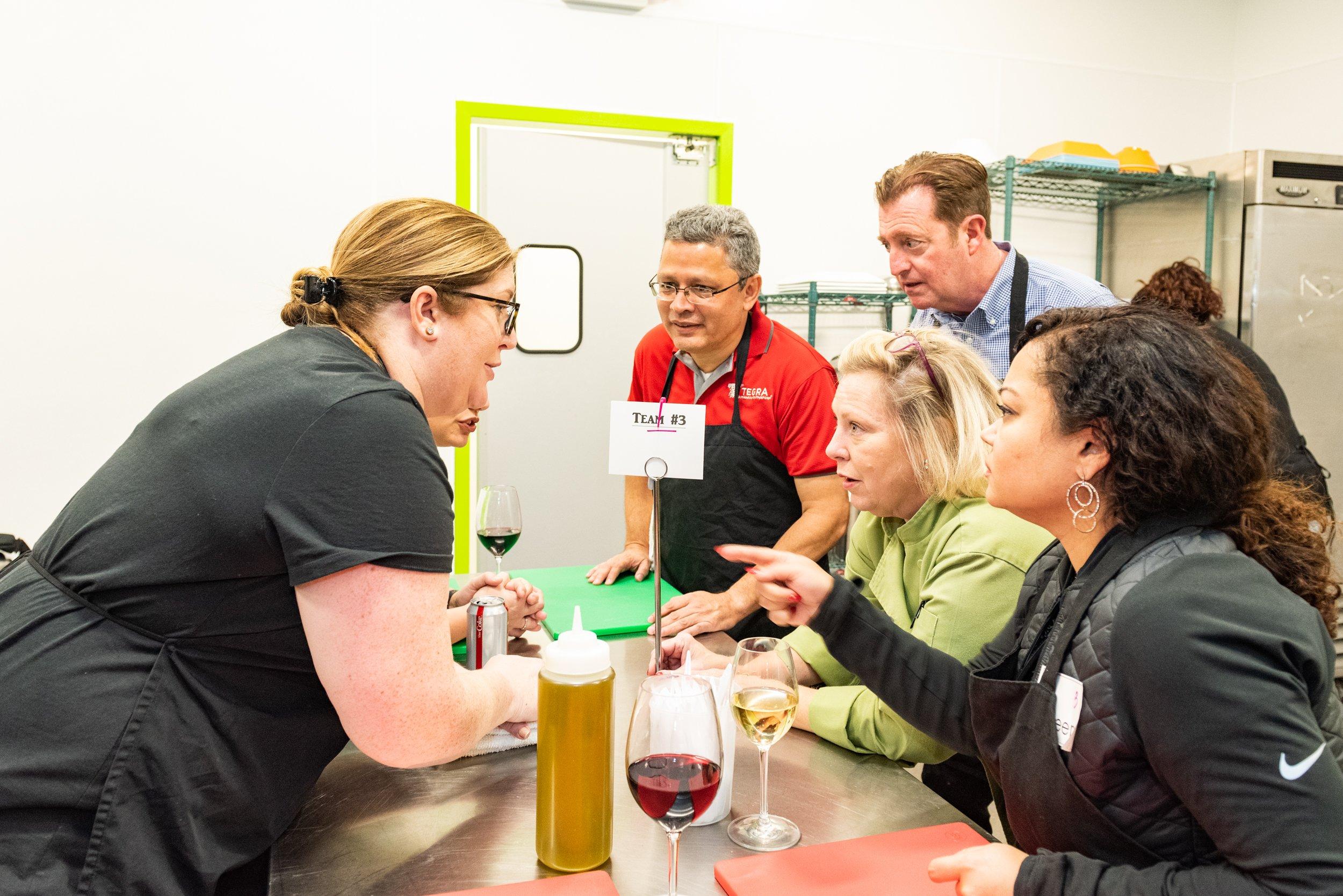 Team Building with Taste