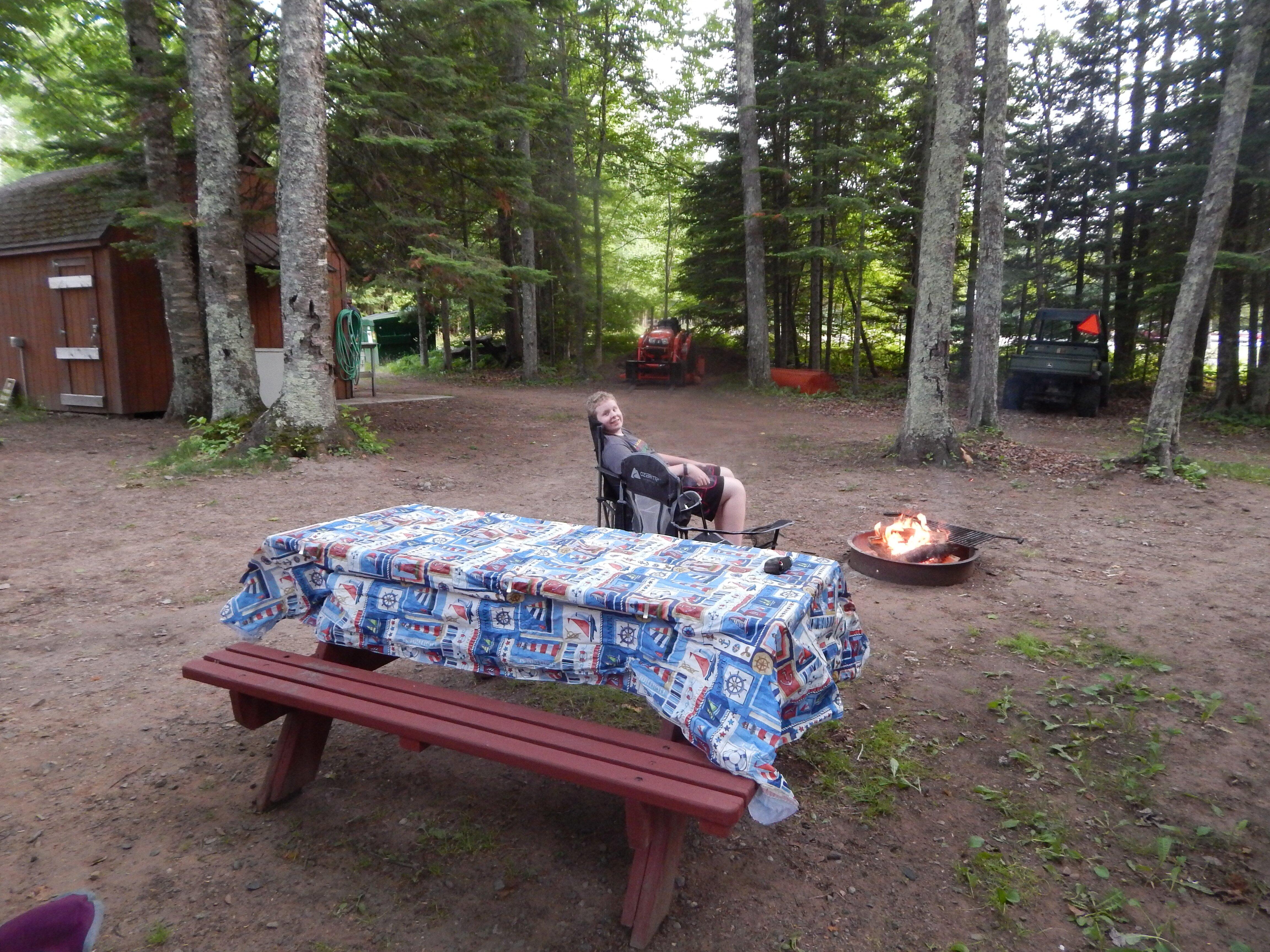 Little Sand Bay Campground