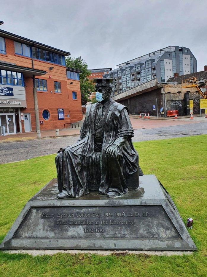 John Egerton Cotton Statue