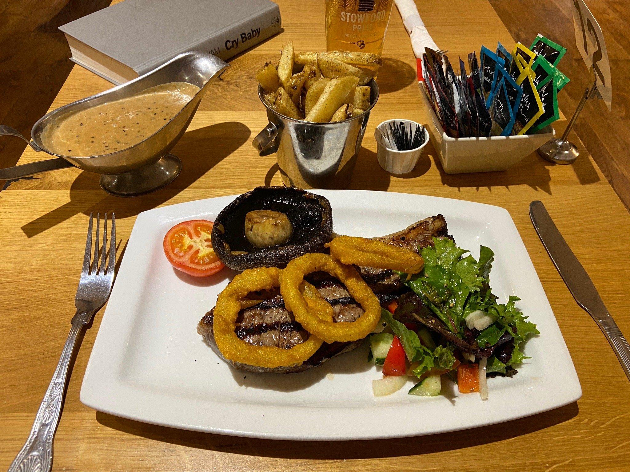 Dining at the Royal Hotel