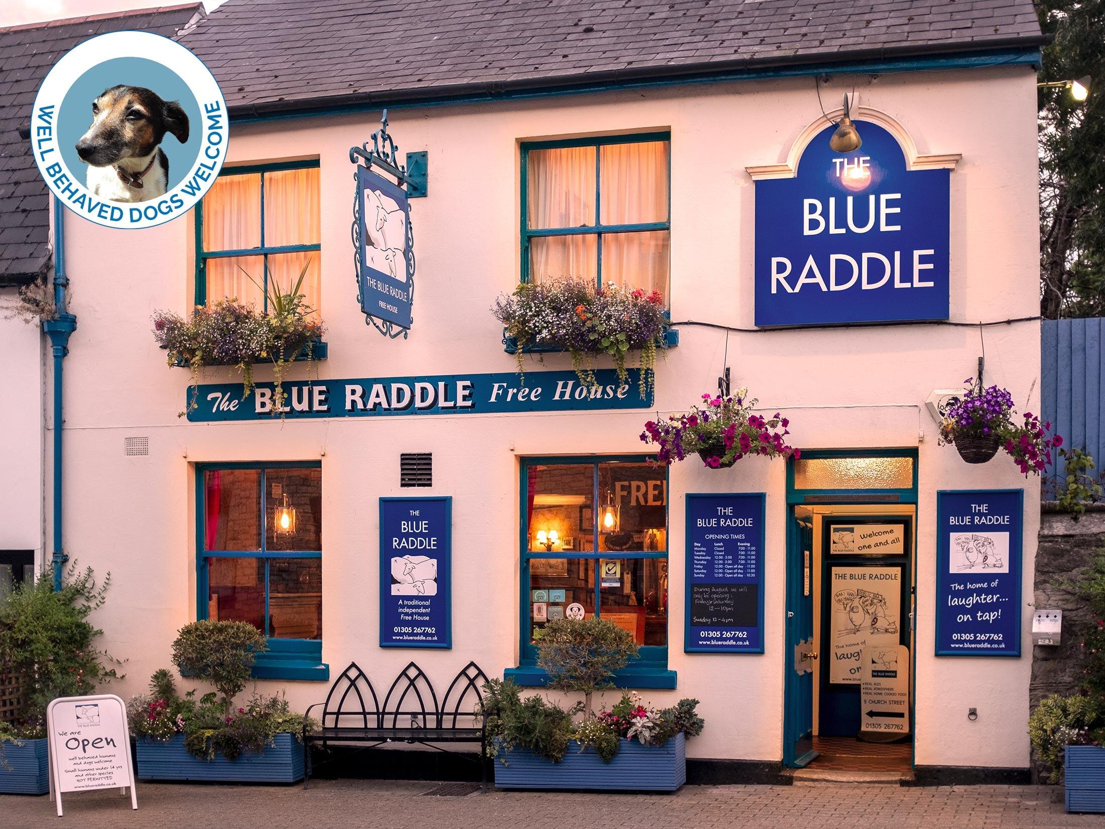 the blue raddle