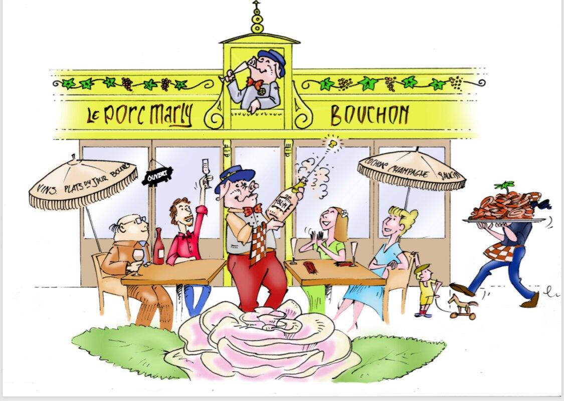 Le Porc Marly bouchon bar à vin