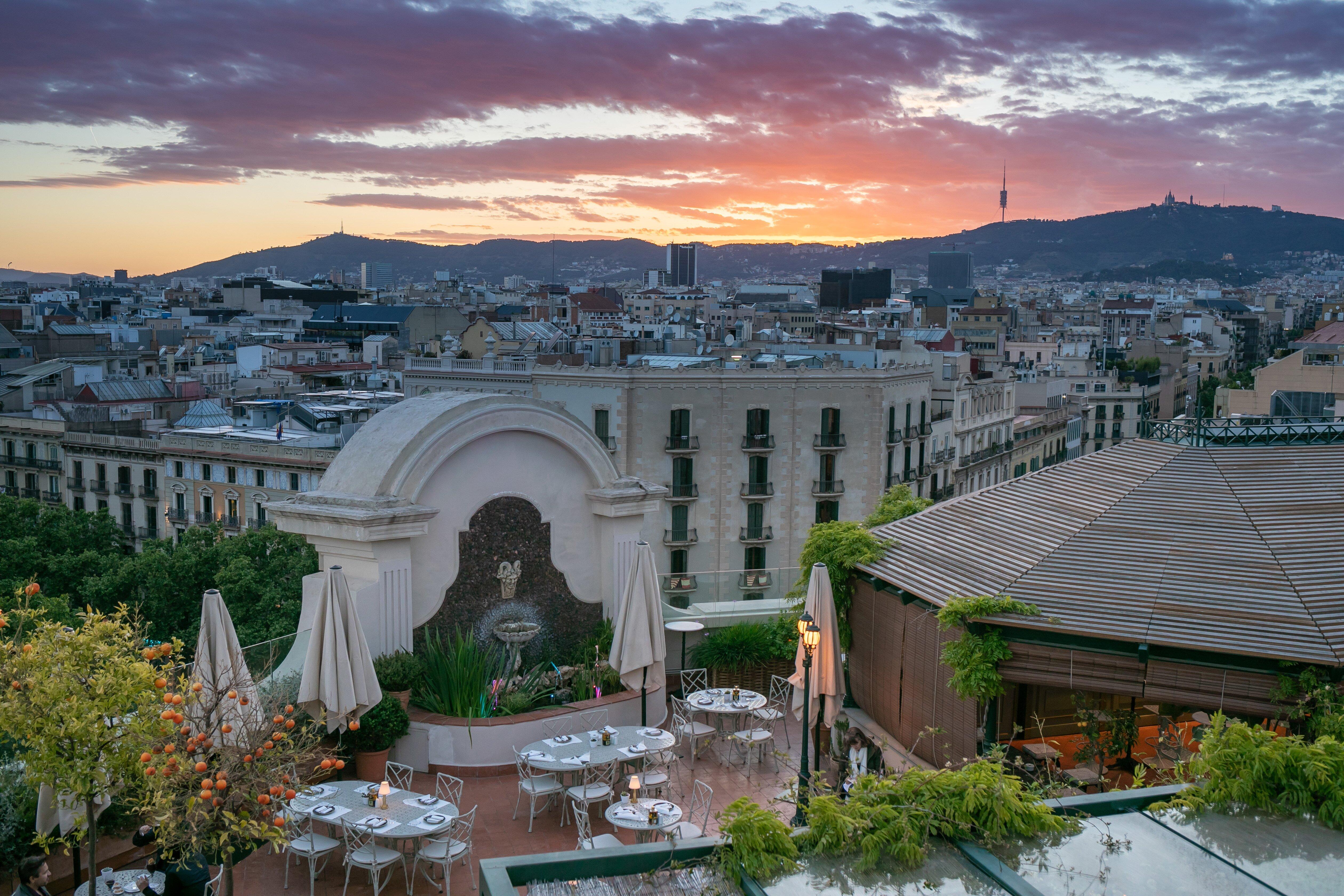 Rooftop Garden - Hotel El Palace Barcelona