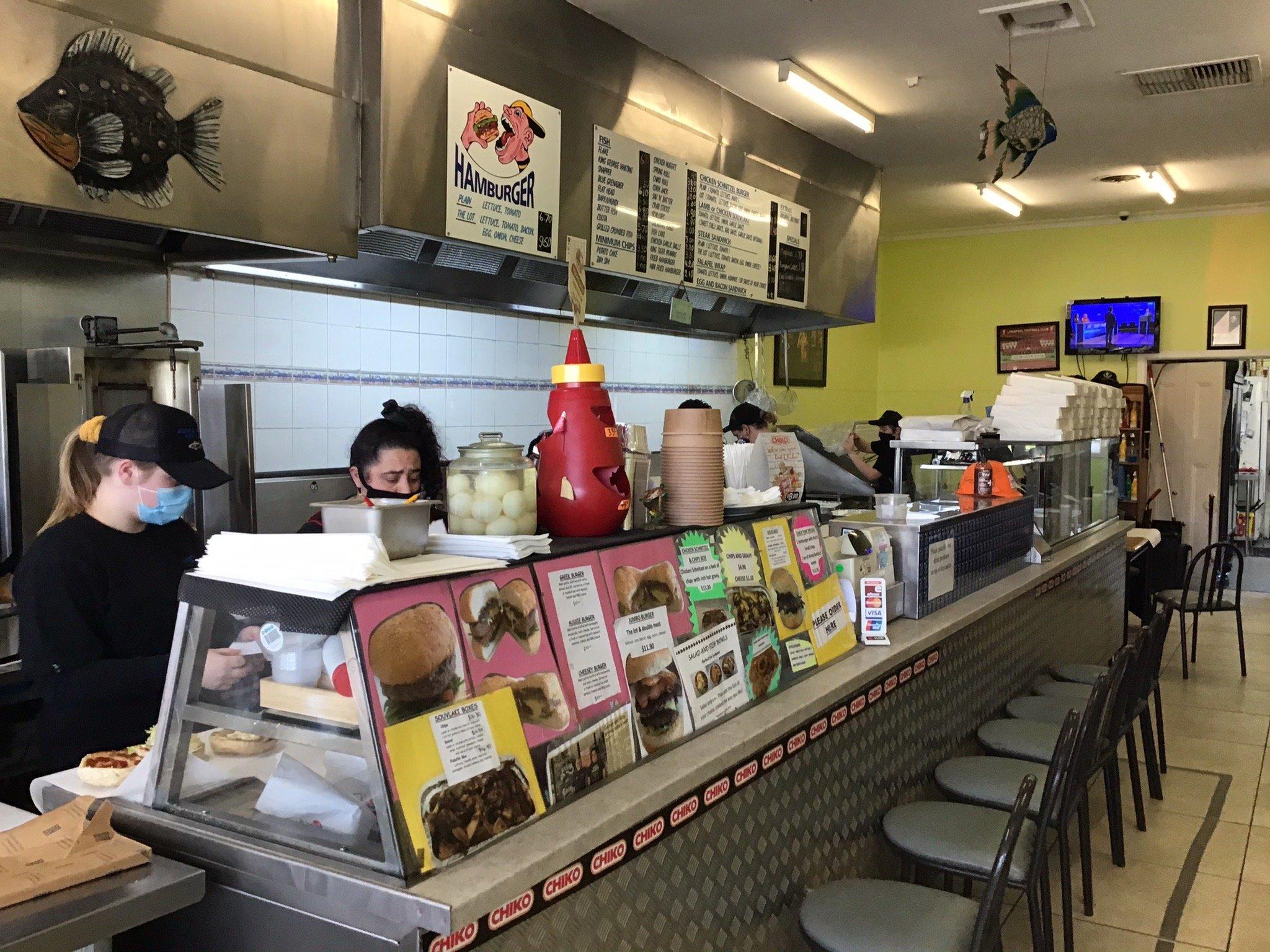 George & Kids Fish n Chips