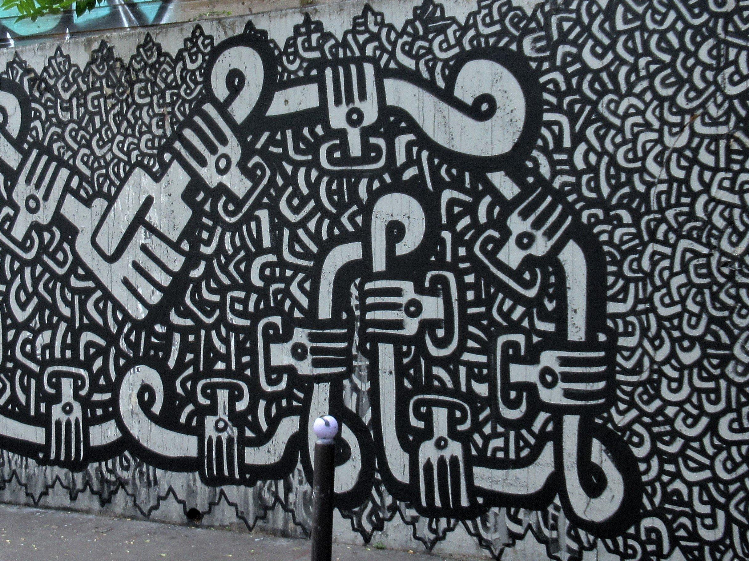 Fresque "le Serpentin"