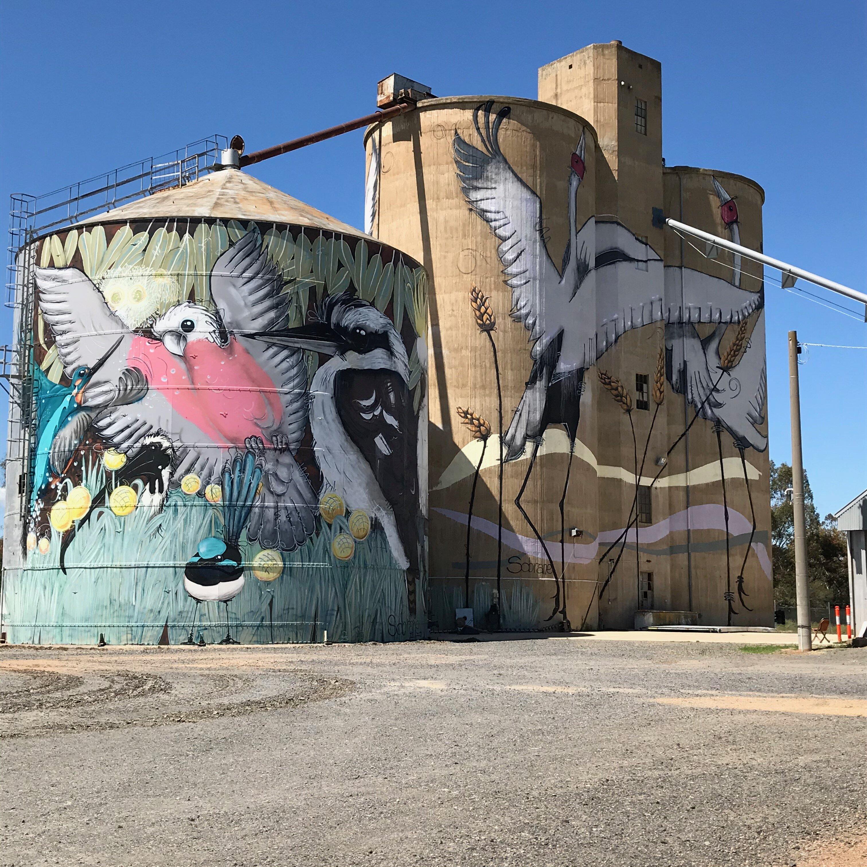 Tungamah Silo Art