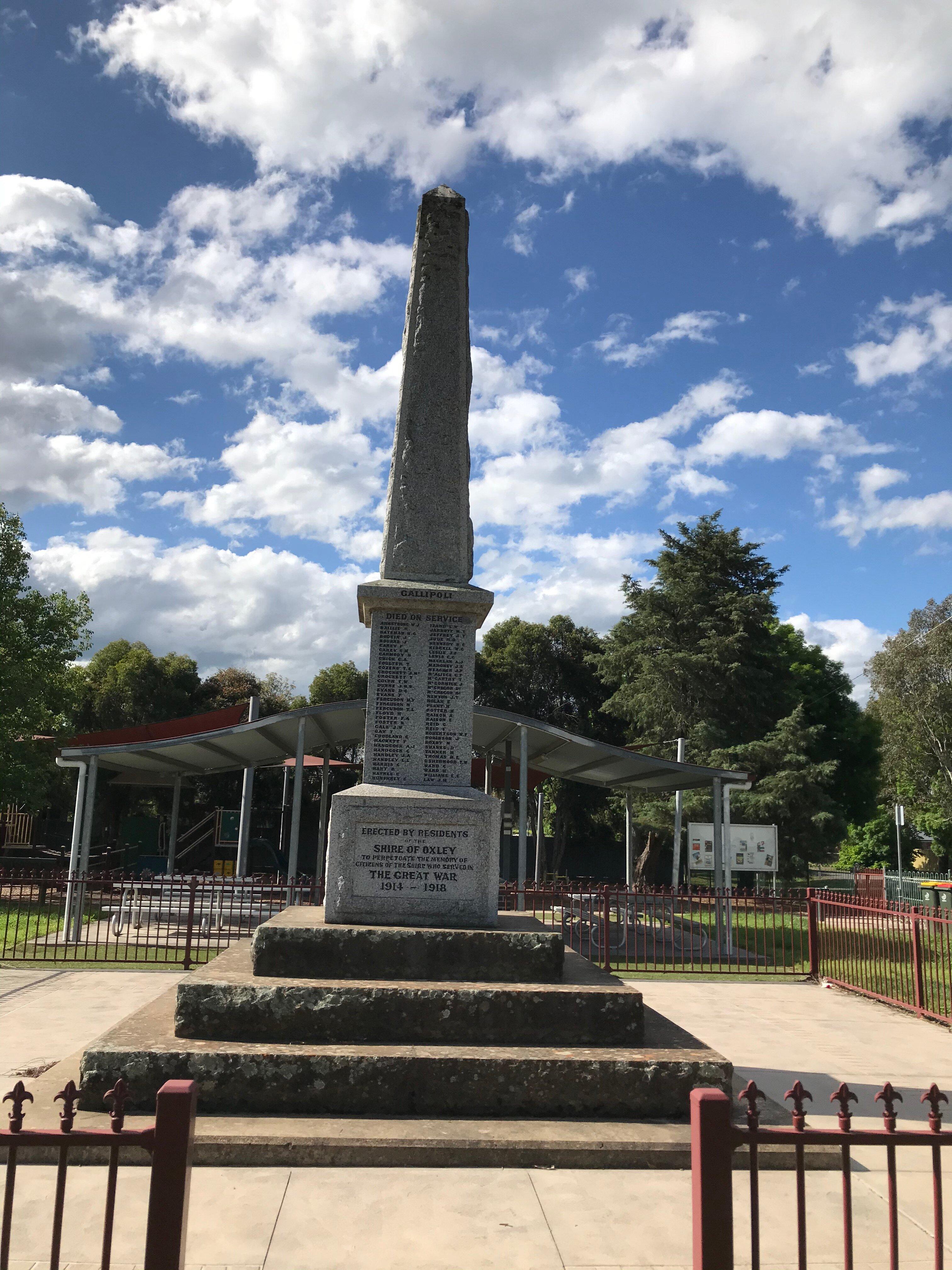 Oxley War Memorial