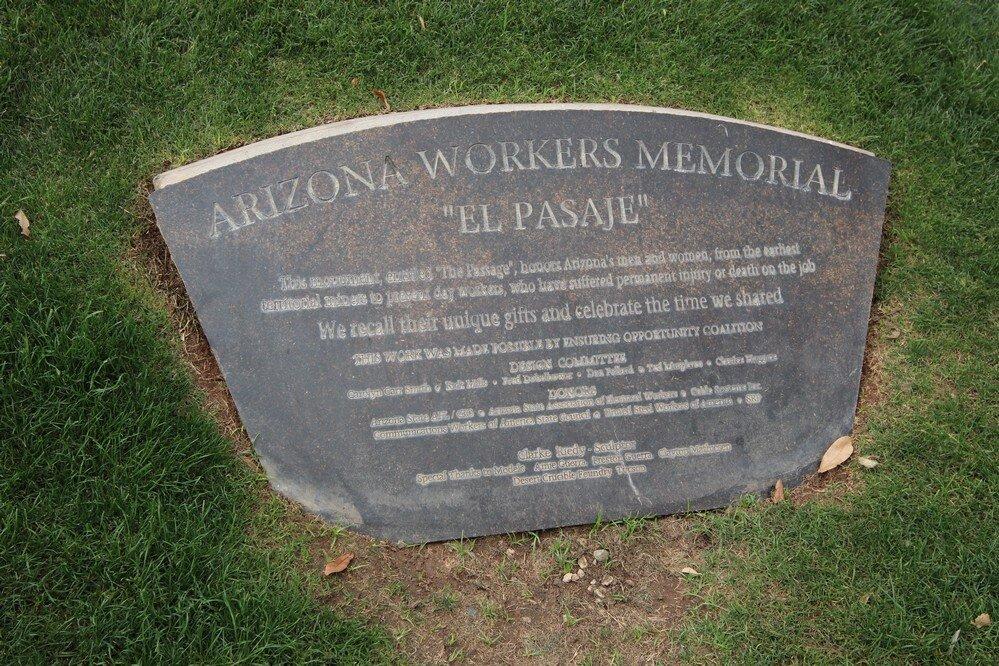 Arizona Workers Memorial El Pasaje