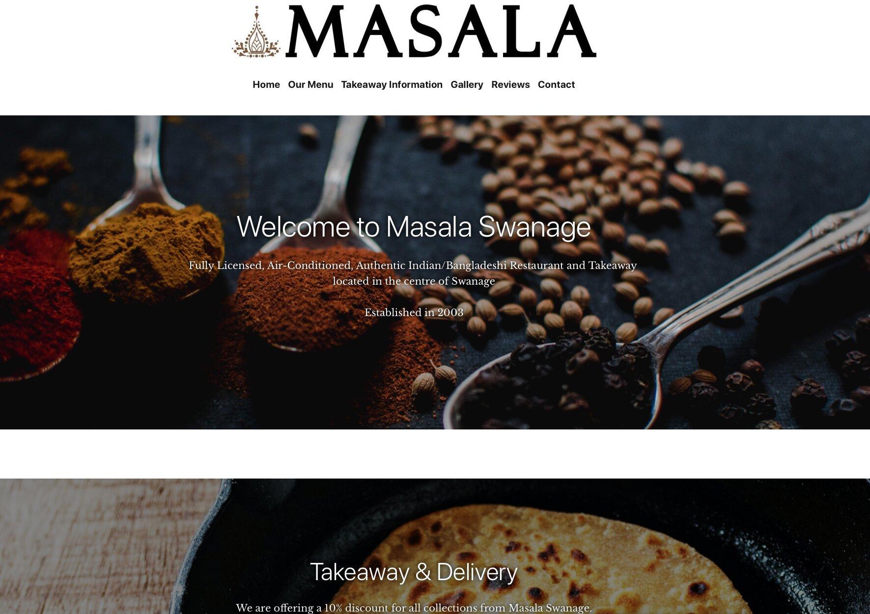 Masala - Swanage