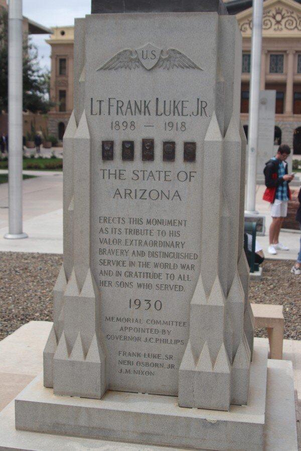 Lt Frank Luke Jr Memorial