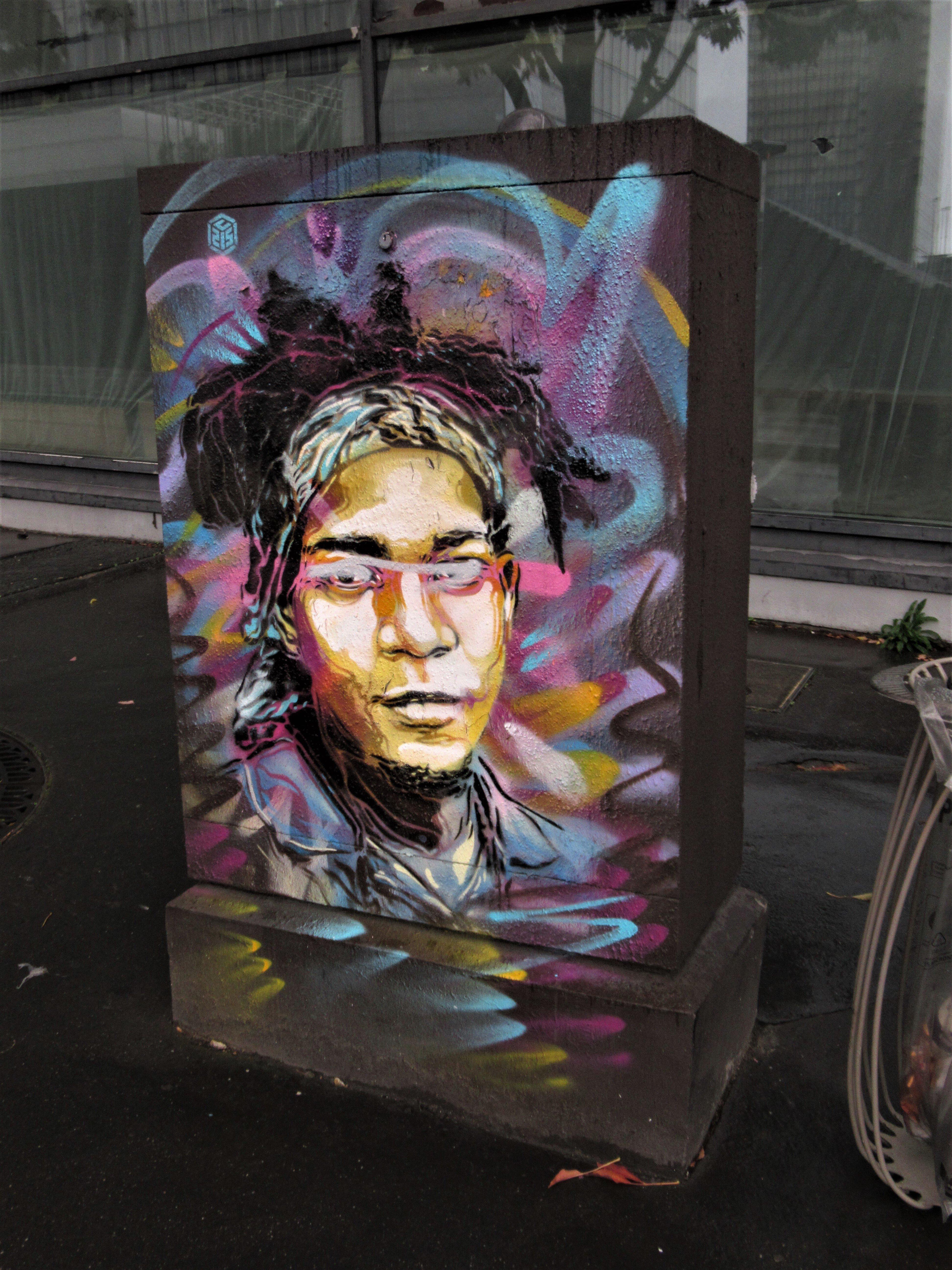 Fresque "homme Au Foulard"