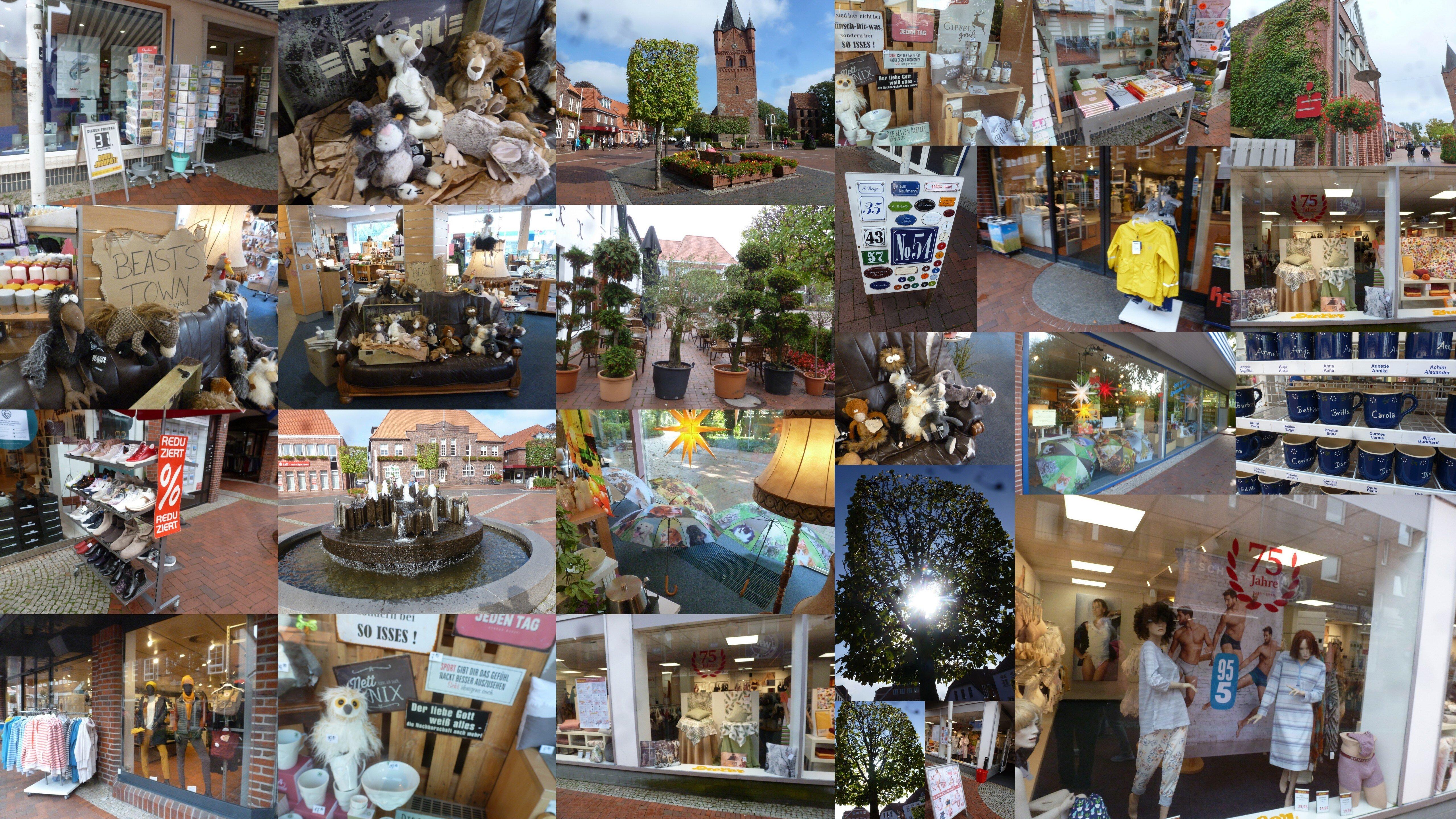 Die Lange und Peter Strasse in Westerstede