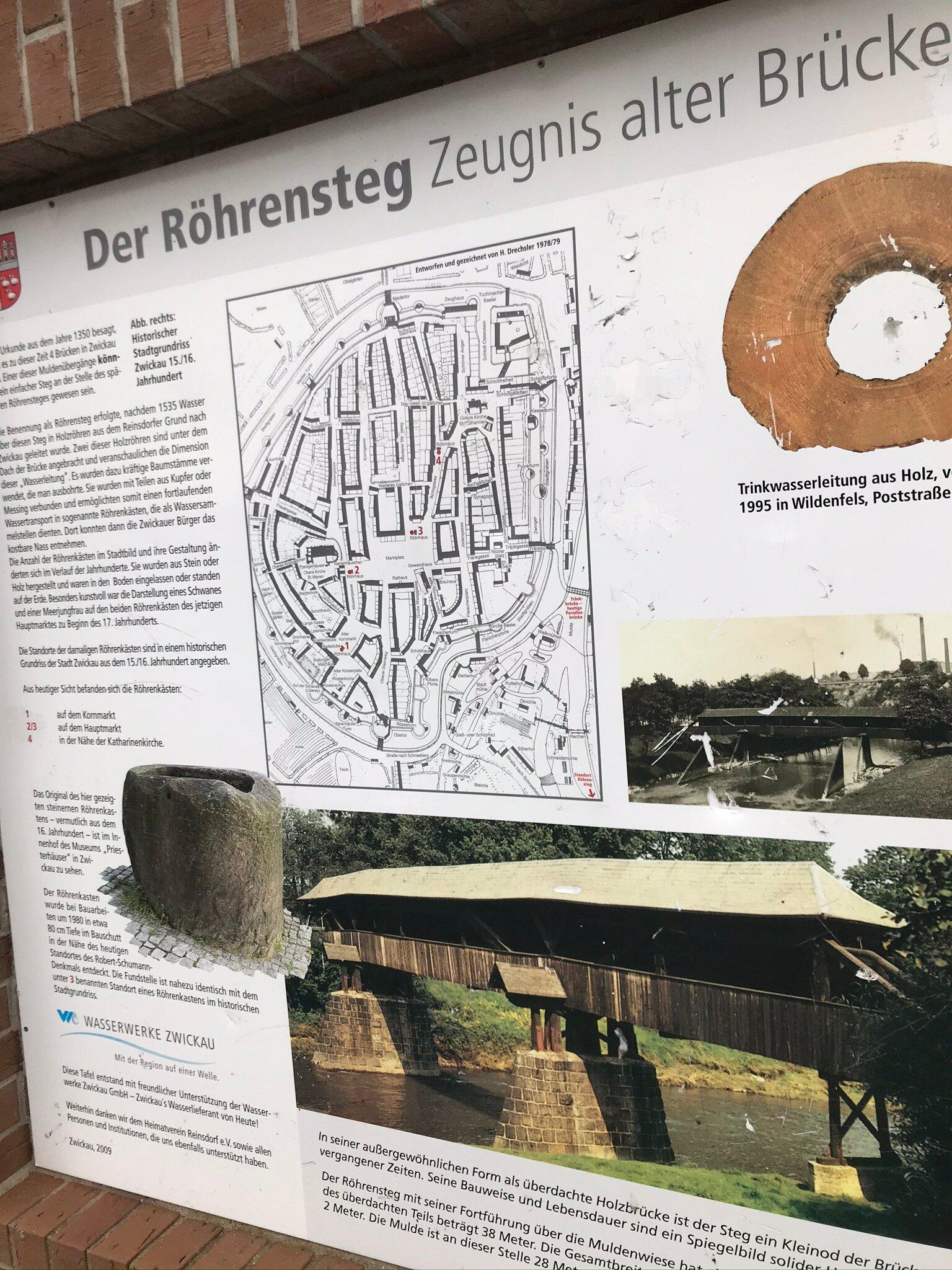 Röhrensteg Wooden Bridge