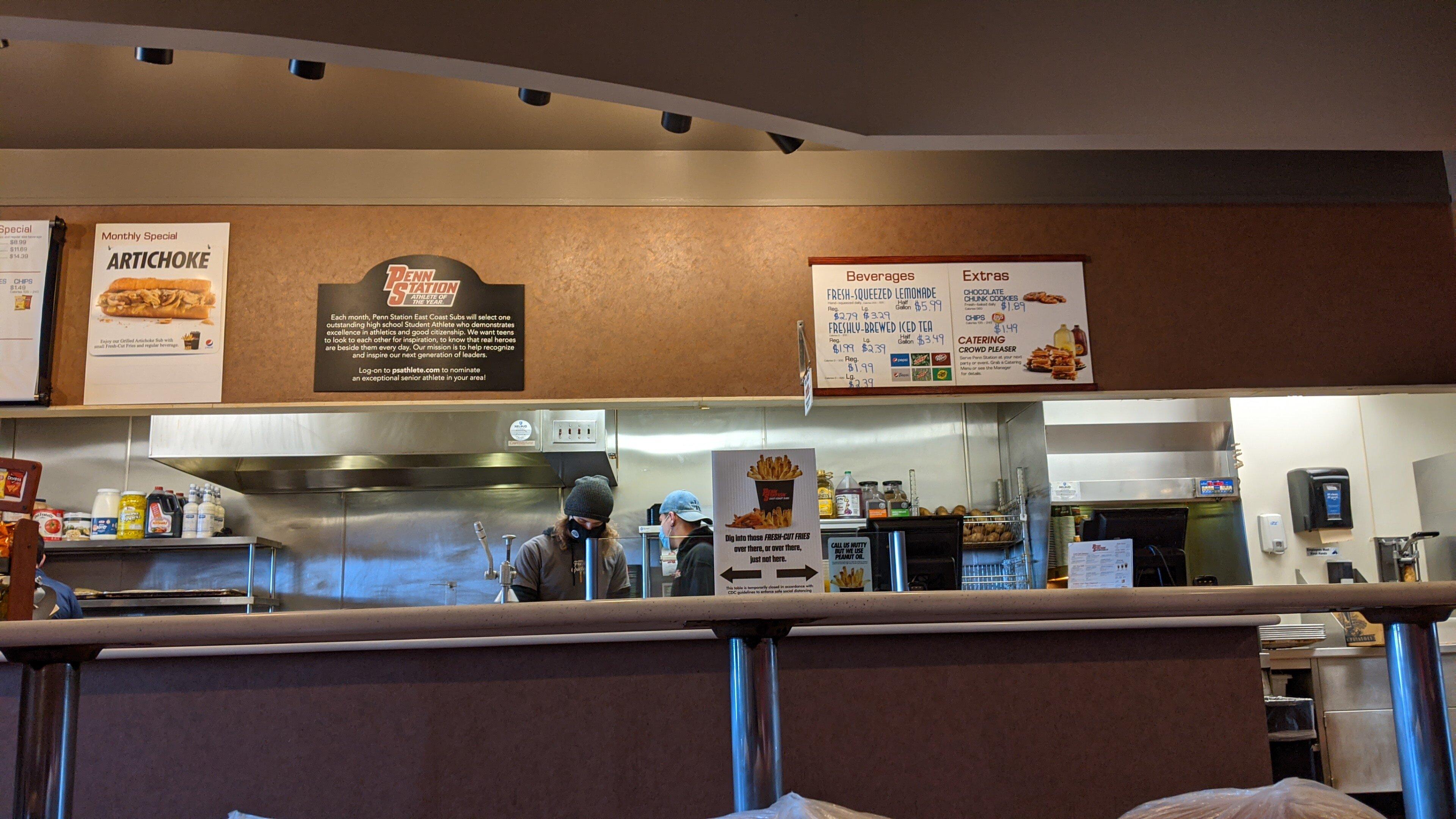 Penn Station East Coast Subs