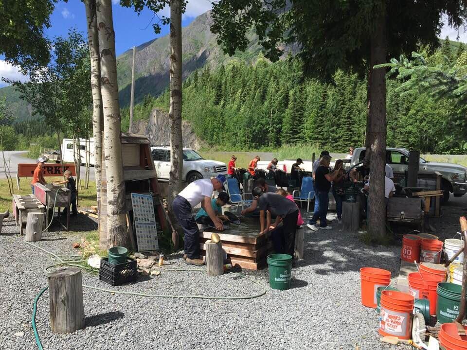 Alaska Gold Panning with Prospector John