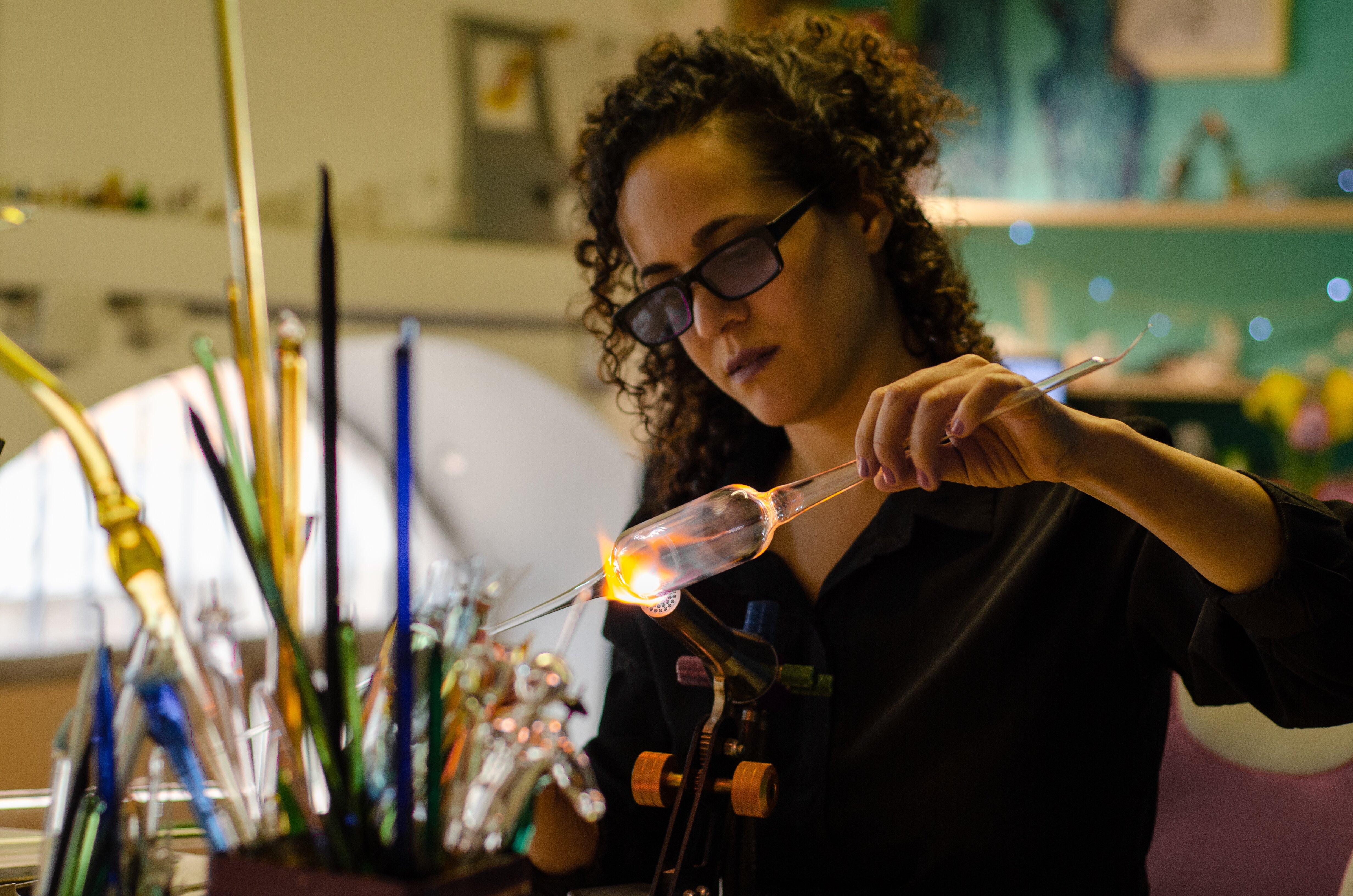 Jerusalem's Glass Blowing Studio