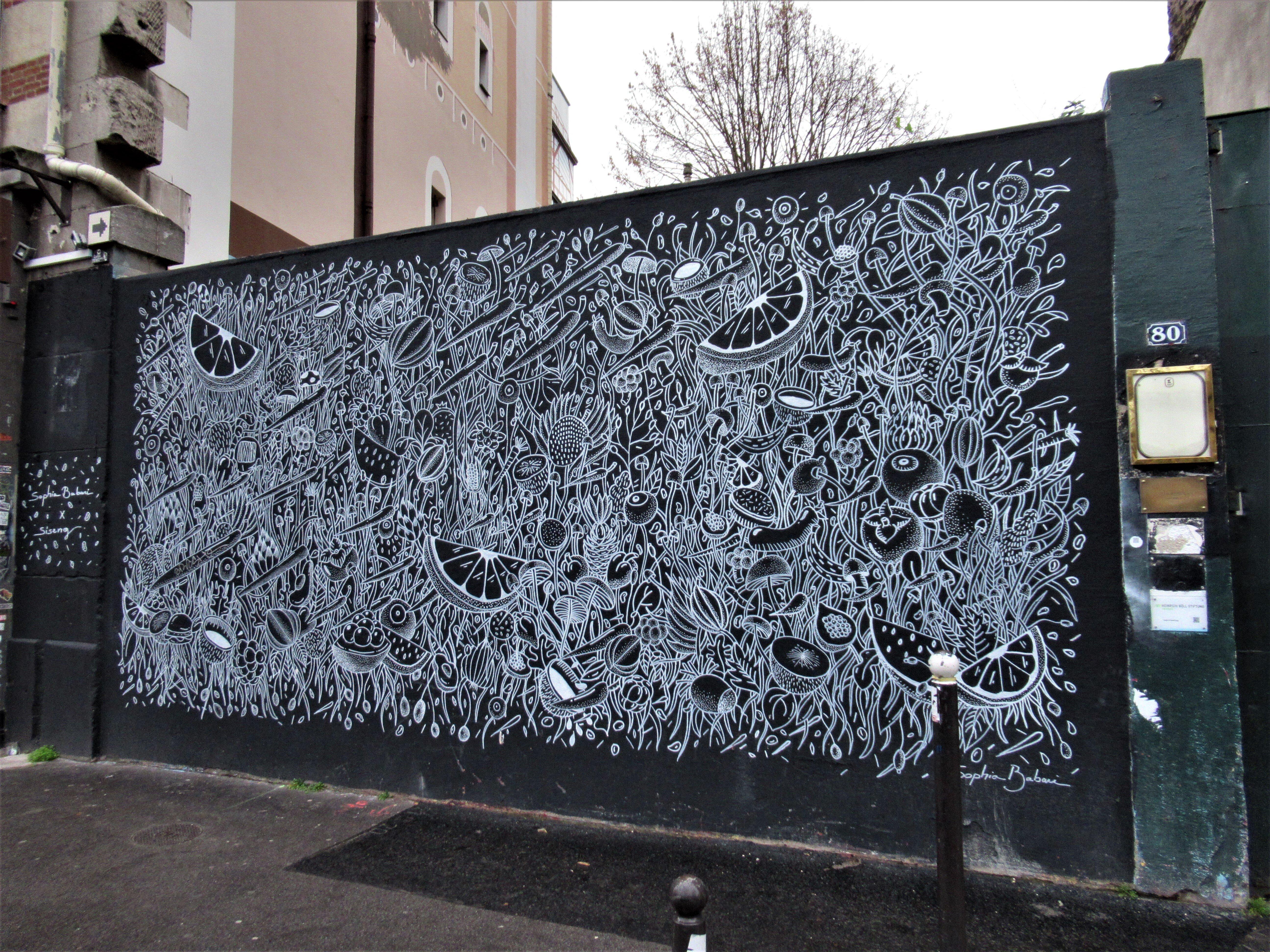 Fresque "Patchwork végétal"