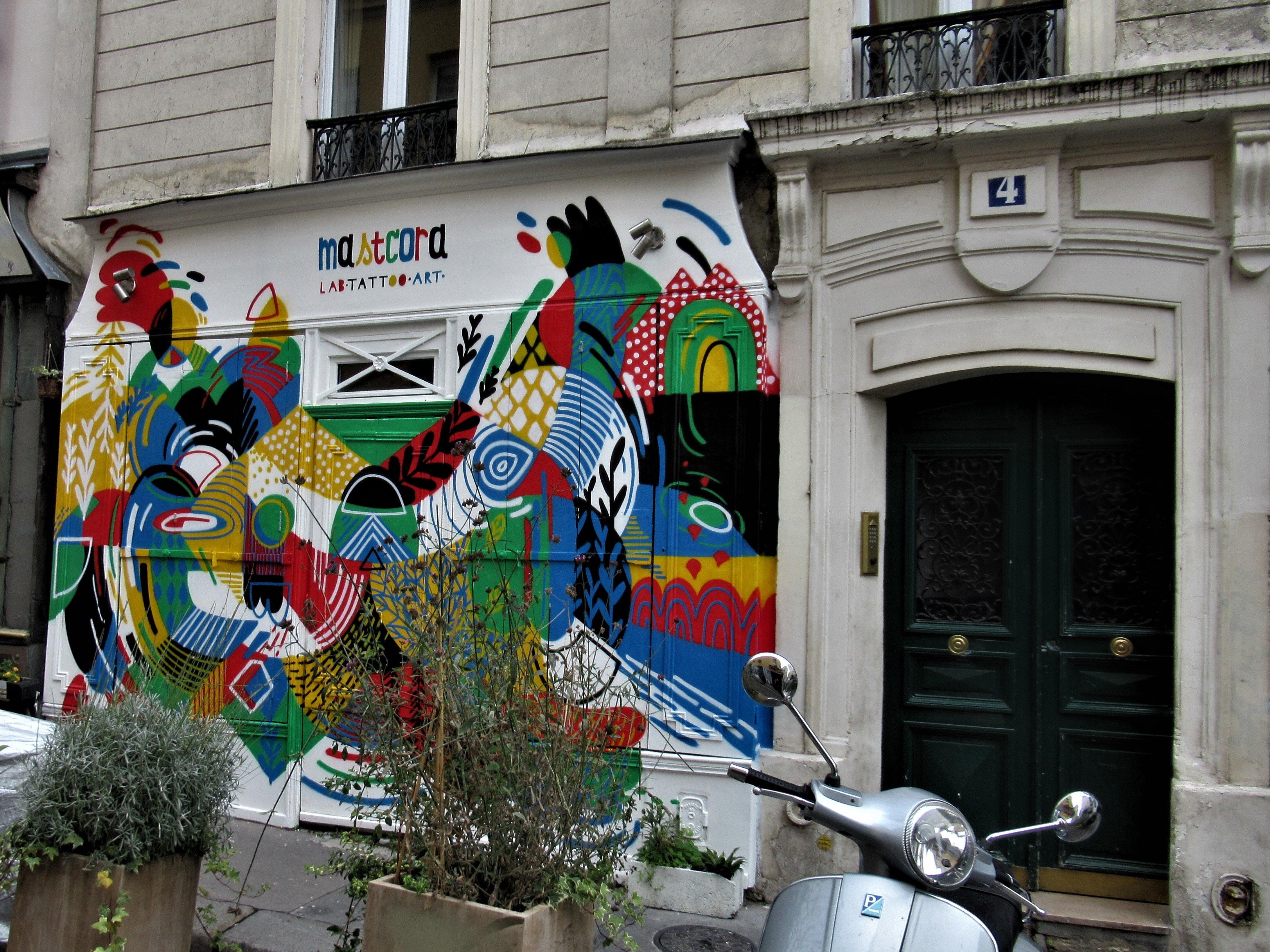 Fresque "Lab-tattoo-02"