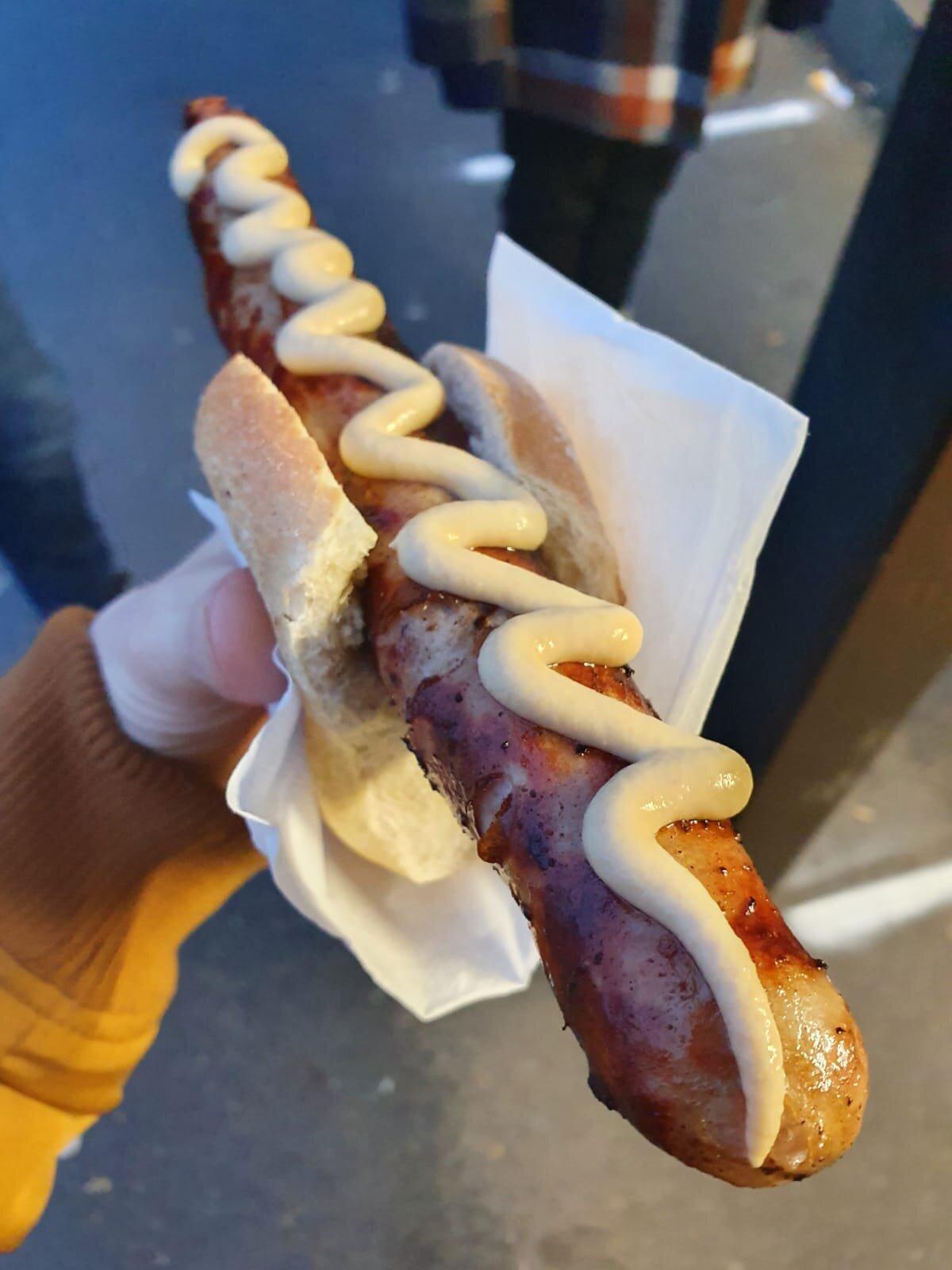 Thüringer Bratwurst Stand Heldrungen Bahnhof